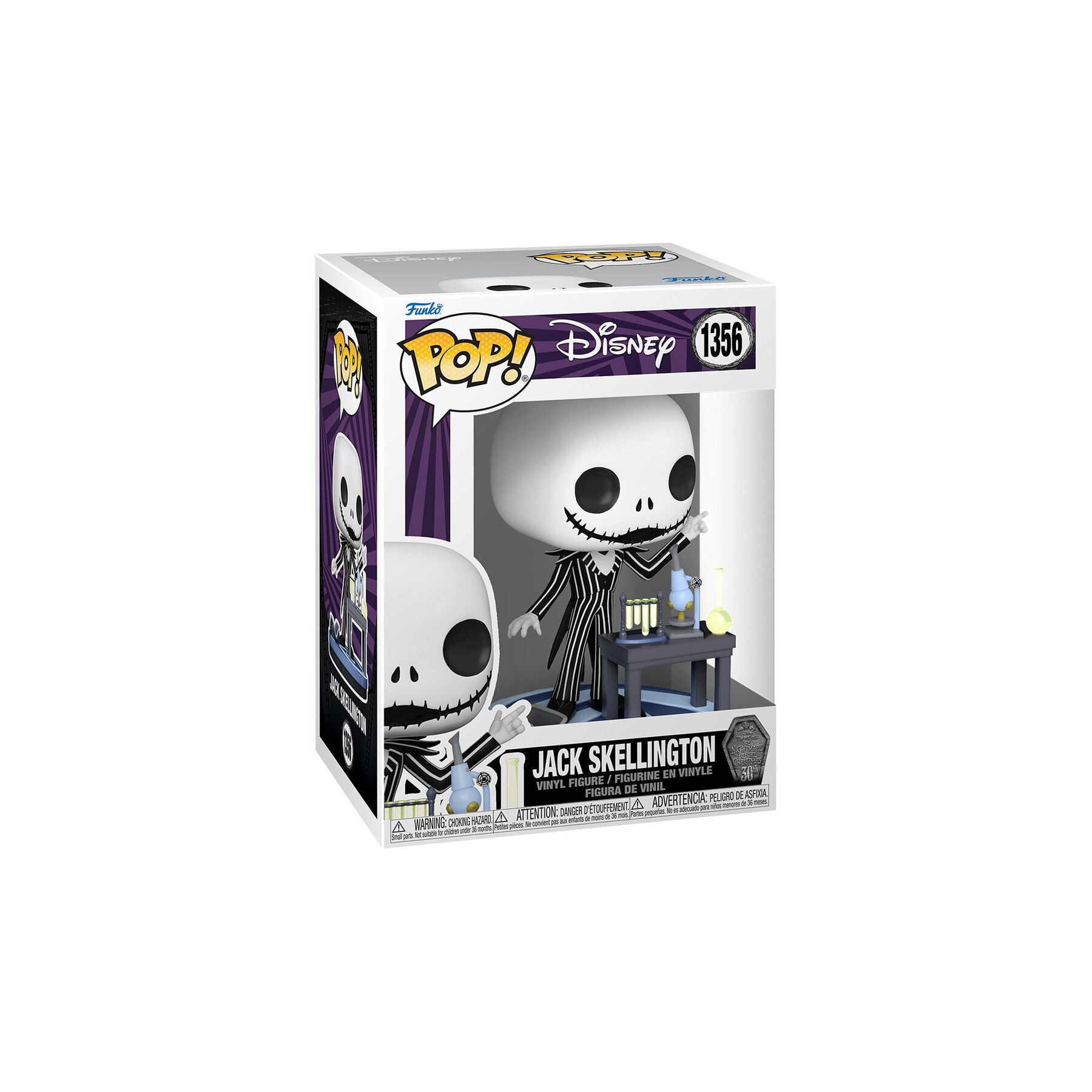 Figura POP Disney Pesadilla Antes de Navidad 30th Anniversary Jack Skellington