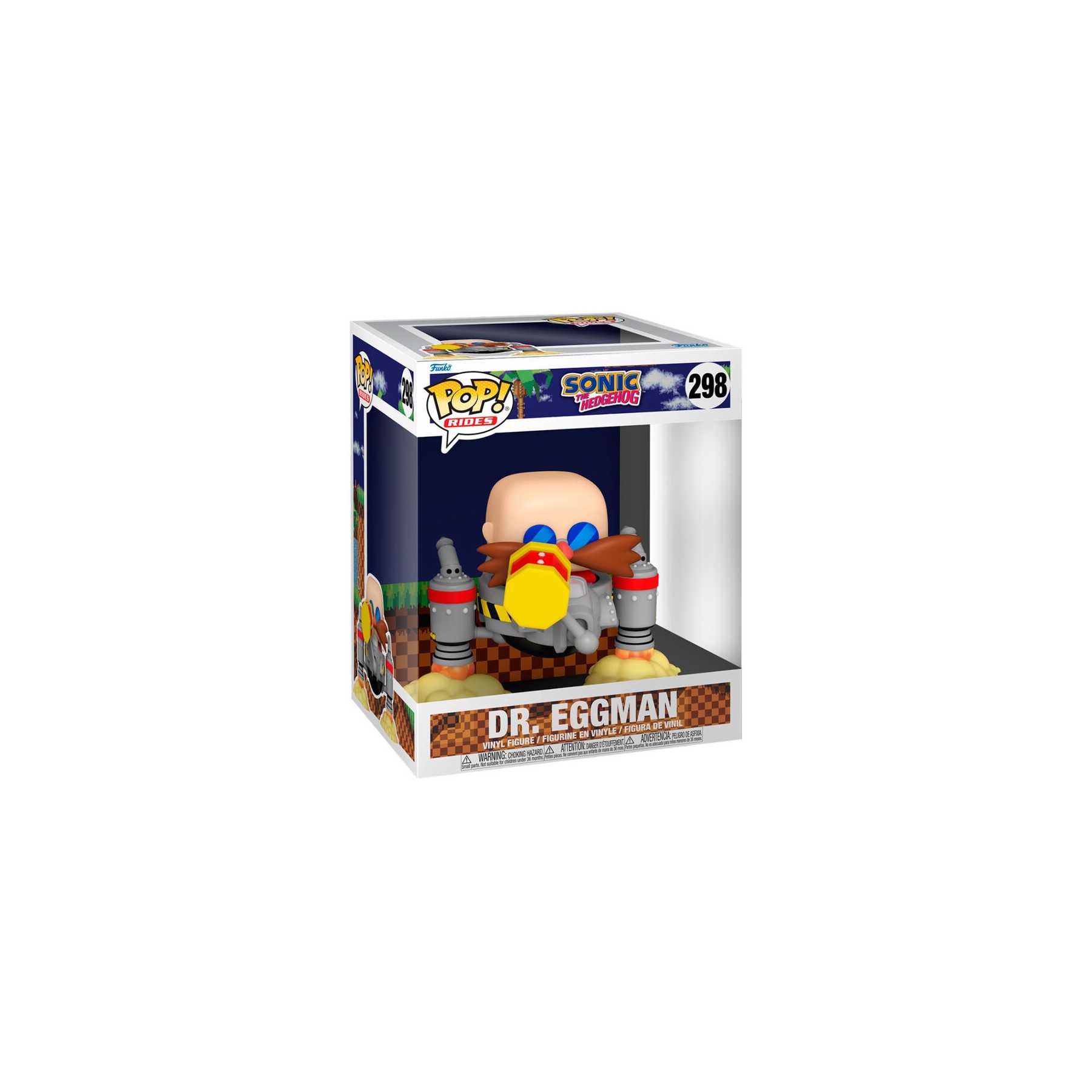 Figura POP Ride Deluxe Sonic the Hedgehog Dr. Eggman