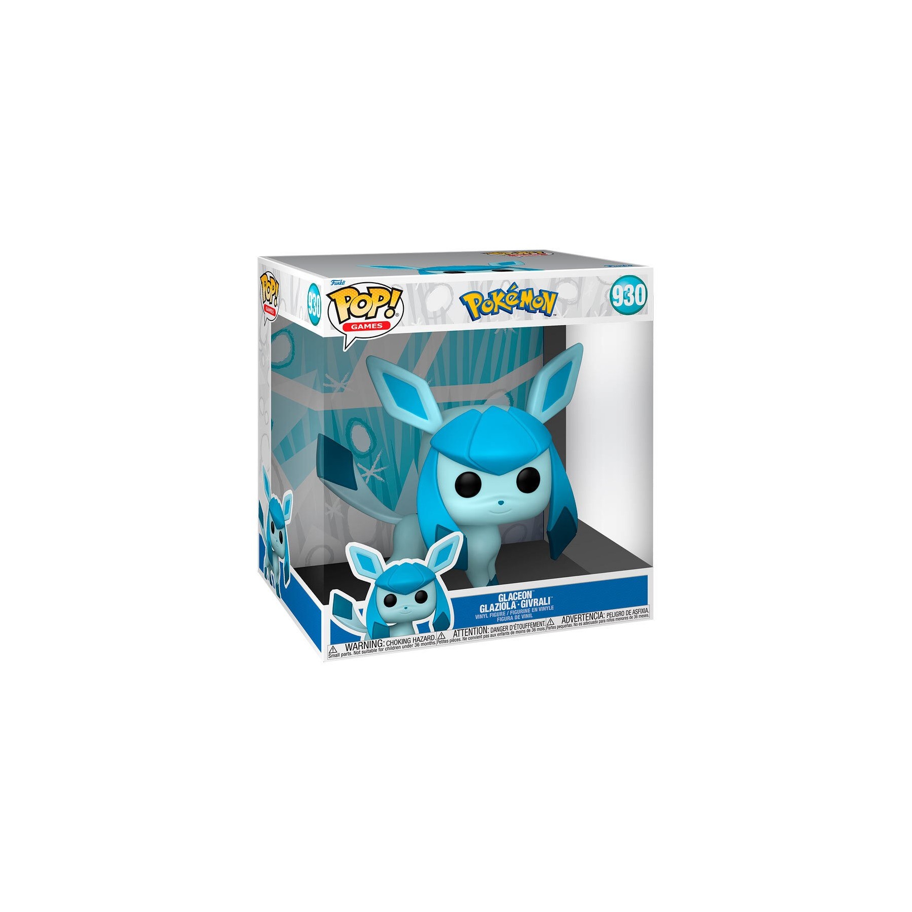 Figura POP Pokemon Glaceon 25cm Figura POP Pokemon Glaceon 25cm