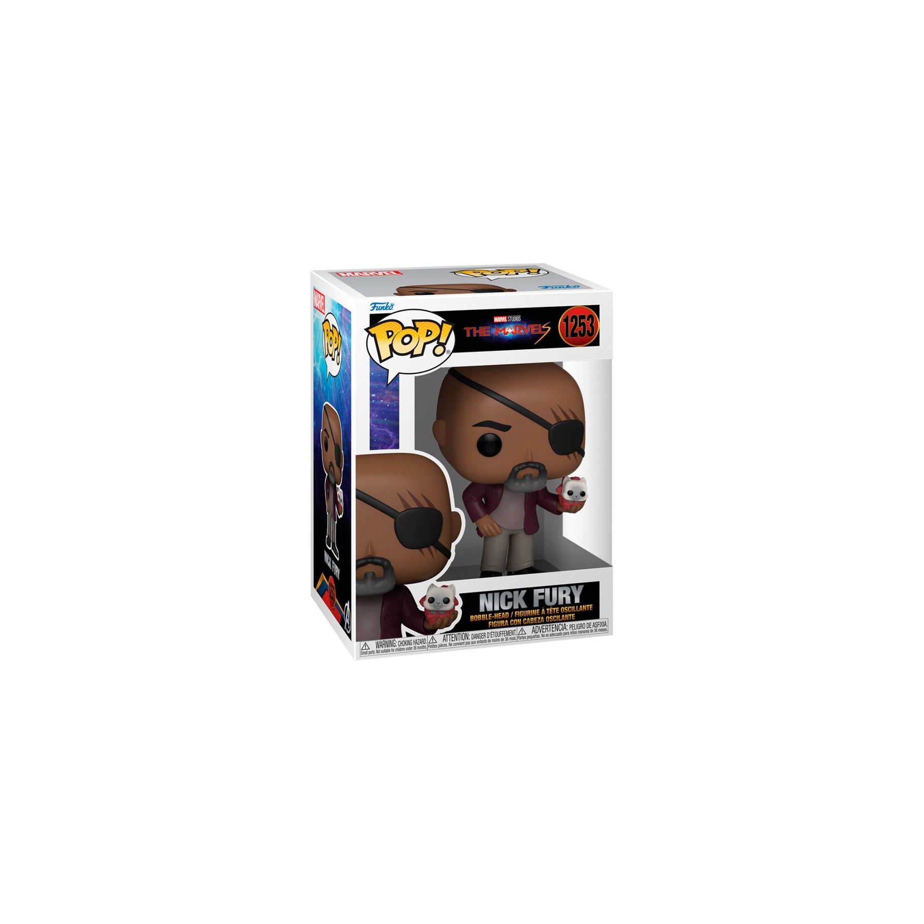 Figura POP Marvel The MarvelS Nick Fury