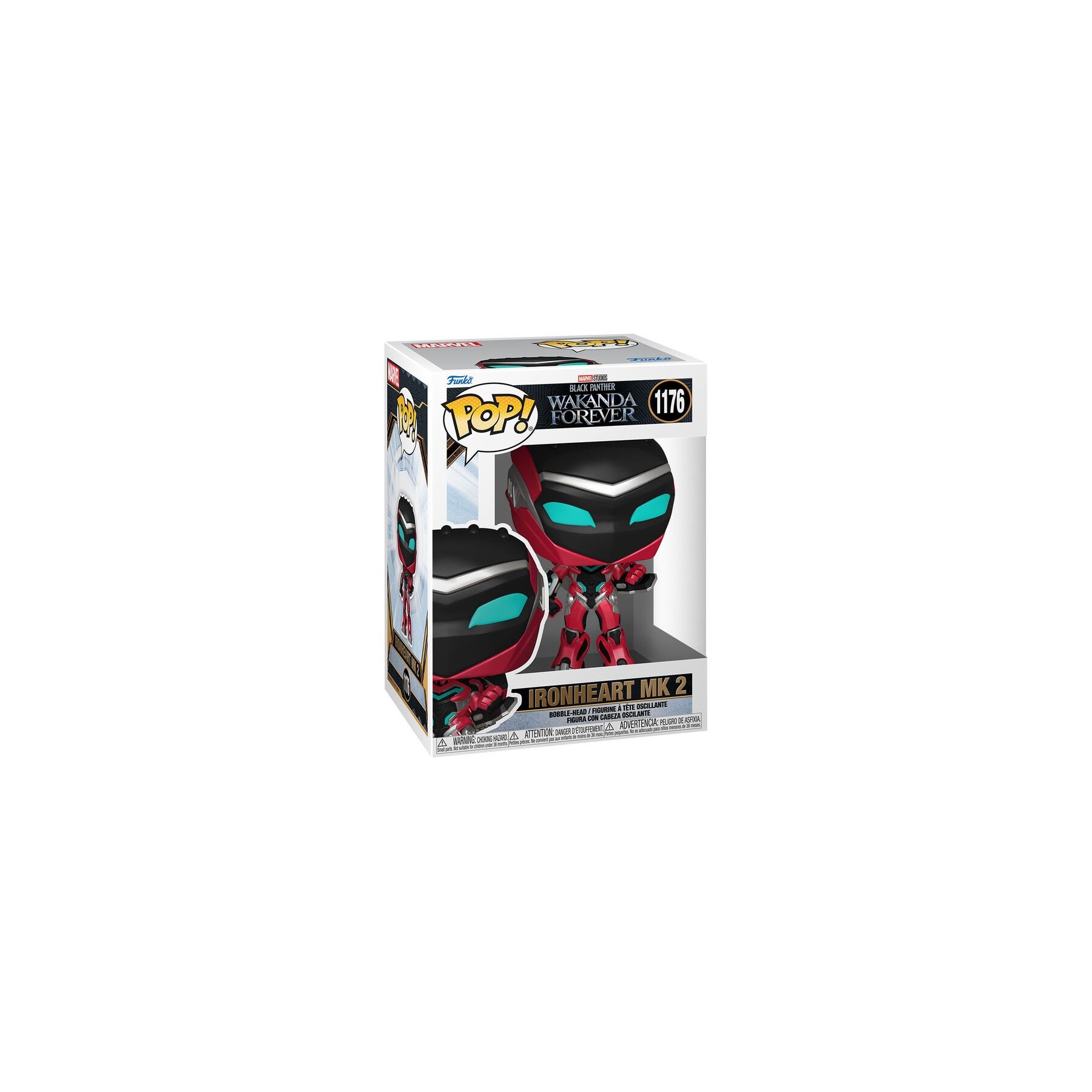 Figura POP Marvel Black Panther Wakanda Forever Ironheart MK2