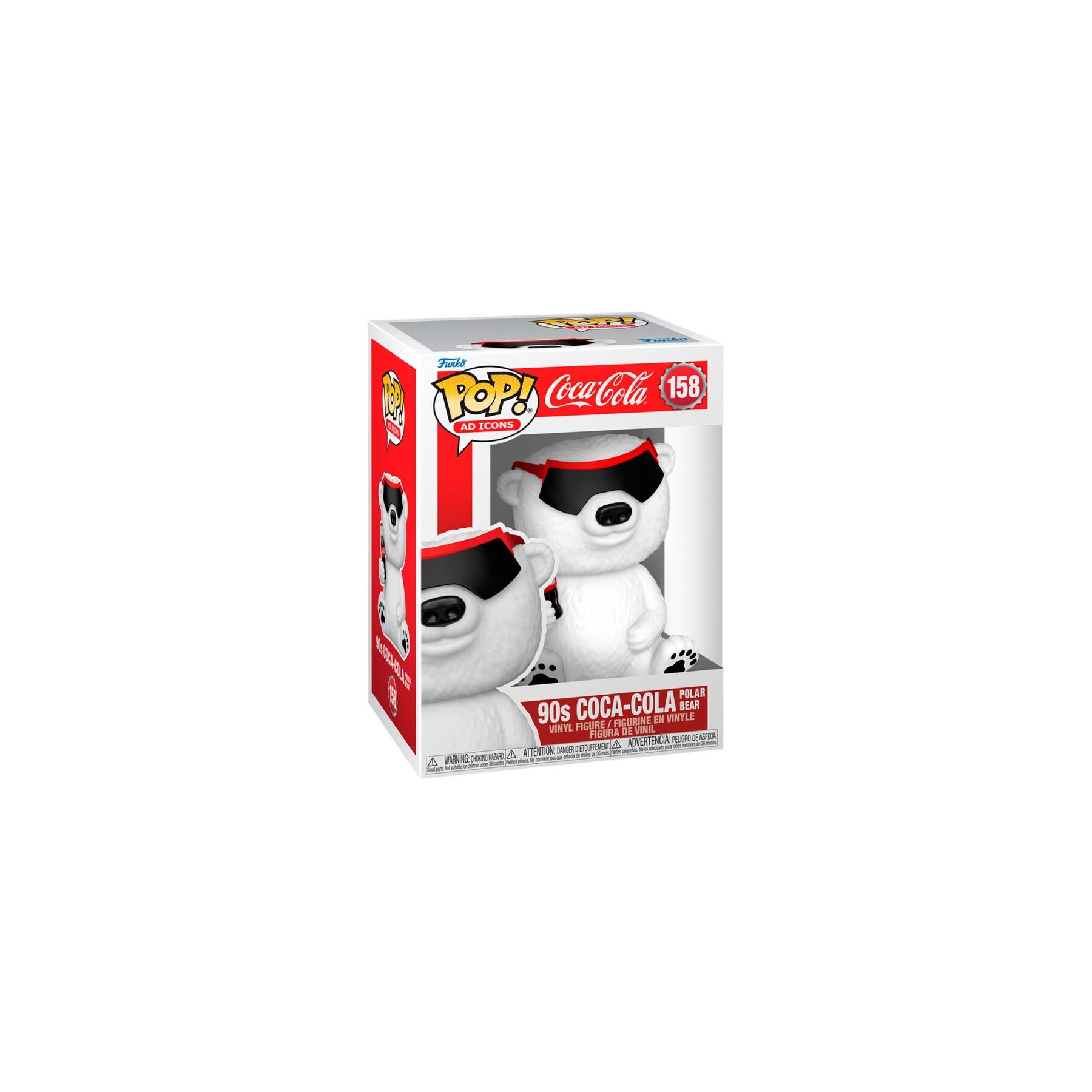 Figura POP Coca Cola Polar Bear 90s
