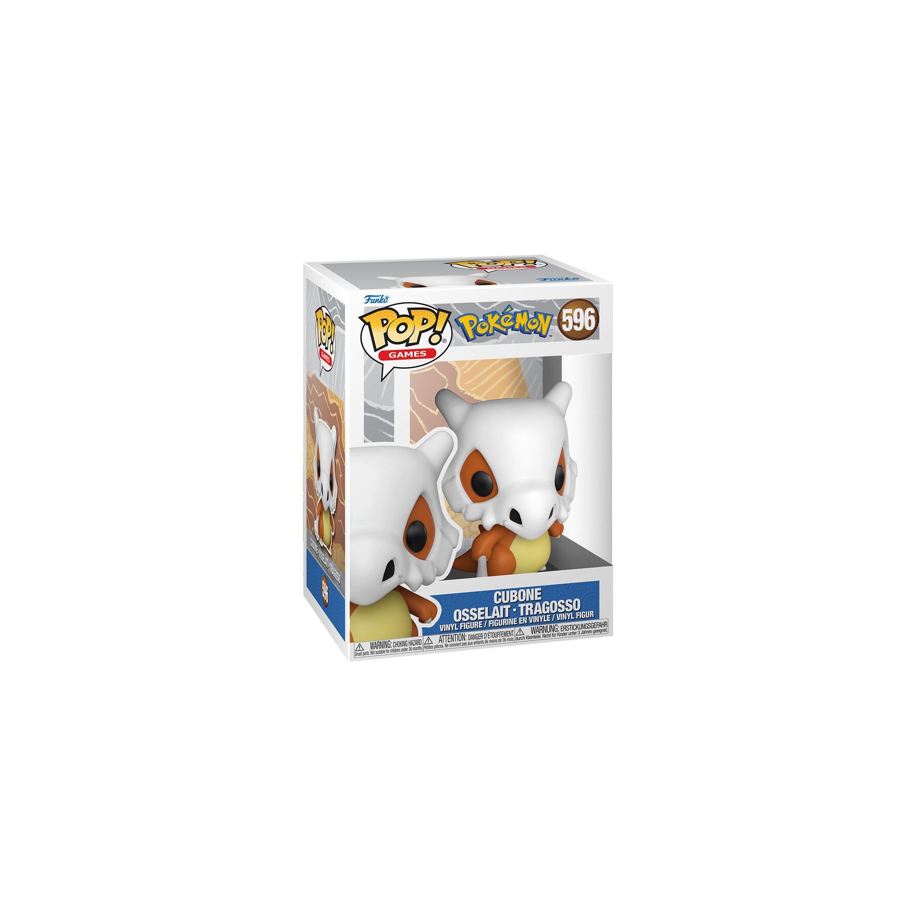 Figura POP Pokemon Cubone Figura POP Pokemon Cubone