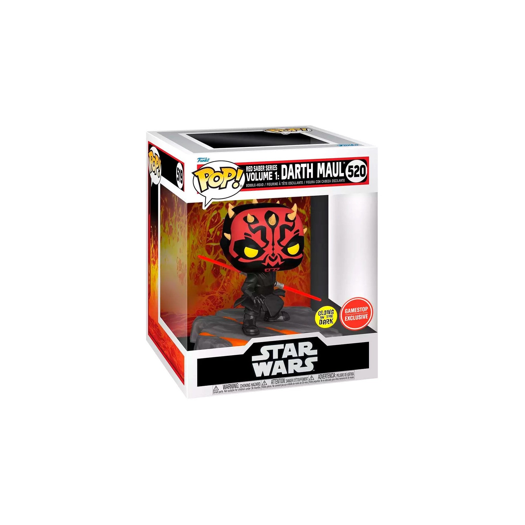 Figura POP Star Wars Darth Maul Exclusive