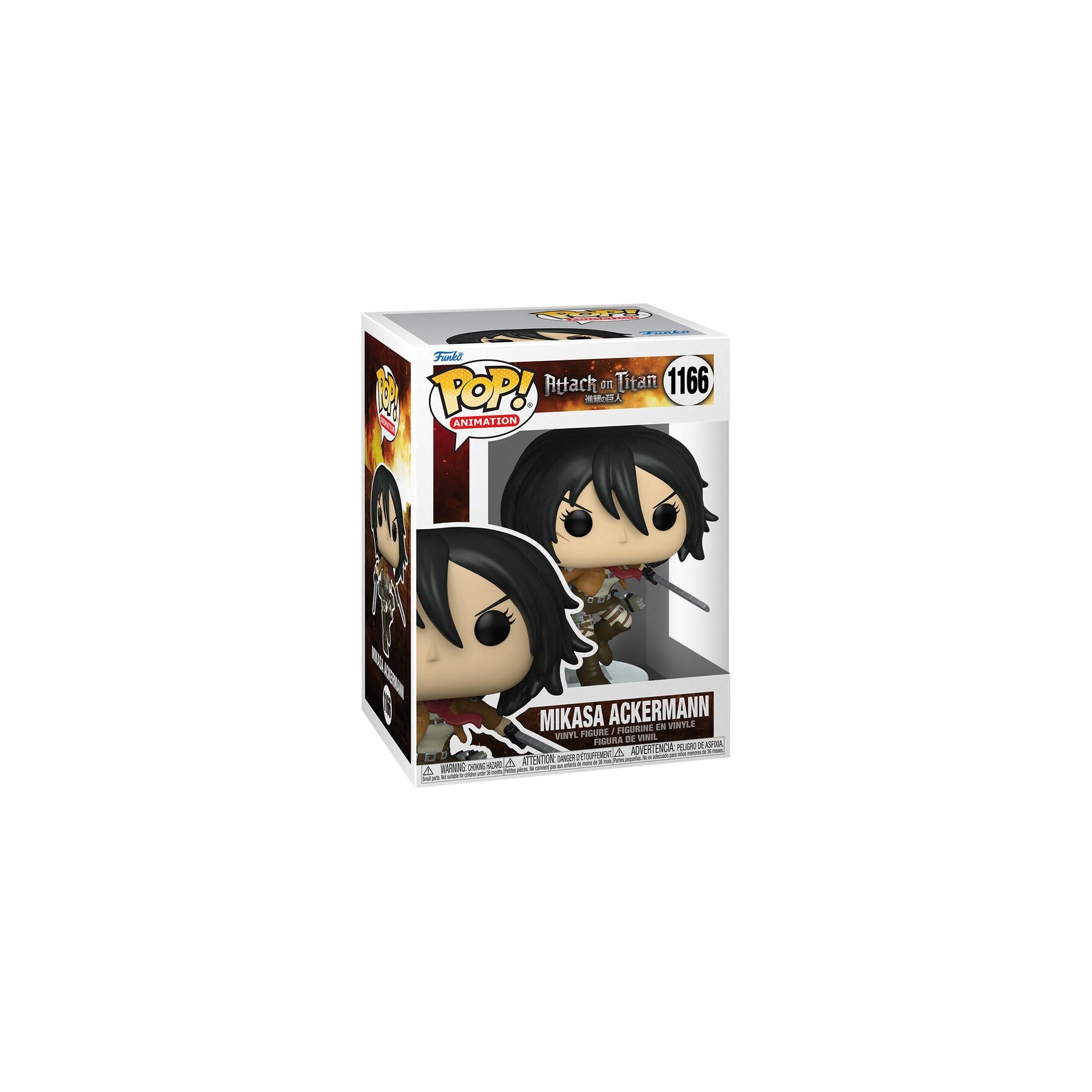 Figura POP Attack On Titan Mikasa Ackermann