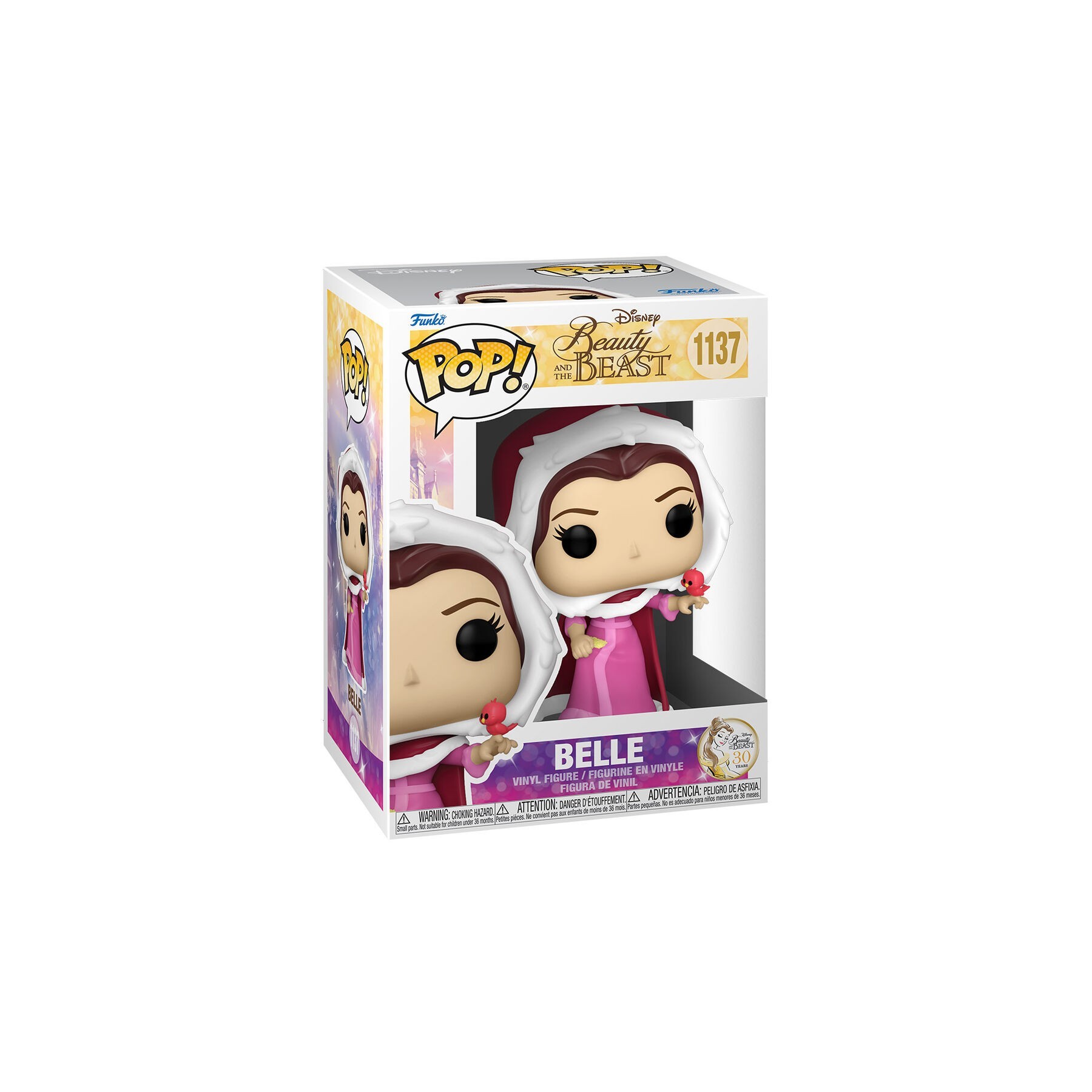 Figura POP Disney La Bella y la Bestia Winter Belle