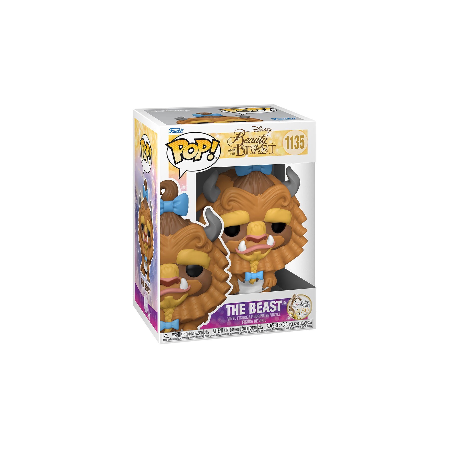 Figura POP Disney La Bella y la Bestia Beast with Curls