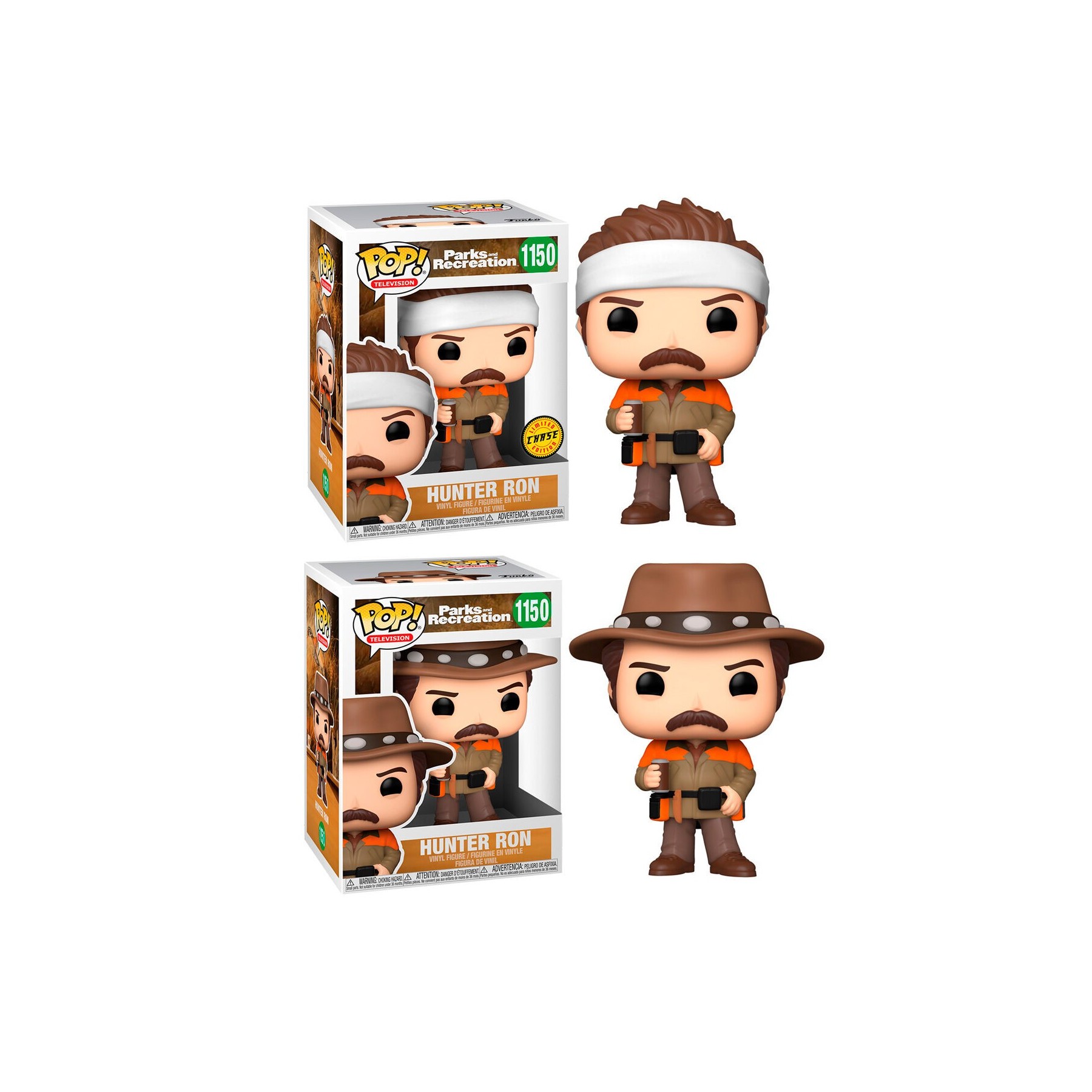 Figura POP Parks and Rec Hunter Ron 5 + 1 Chase