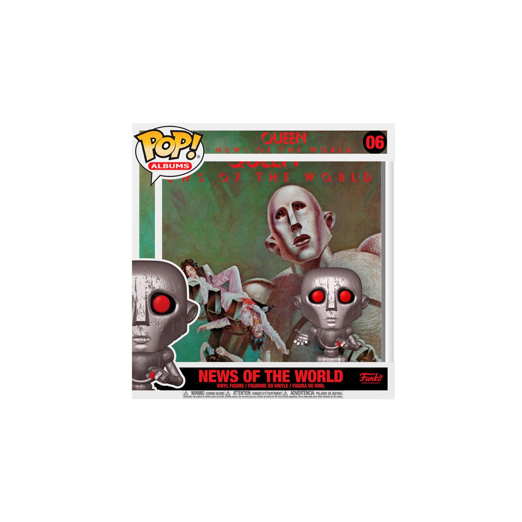 Figura POP Queen News of the World with Album Case