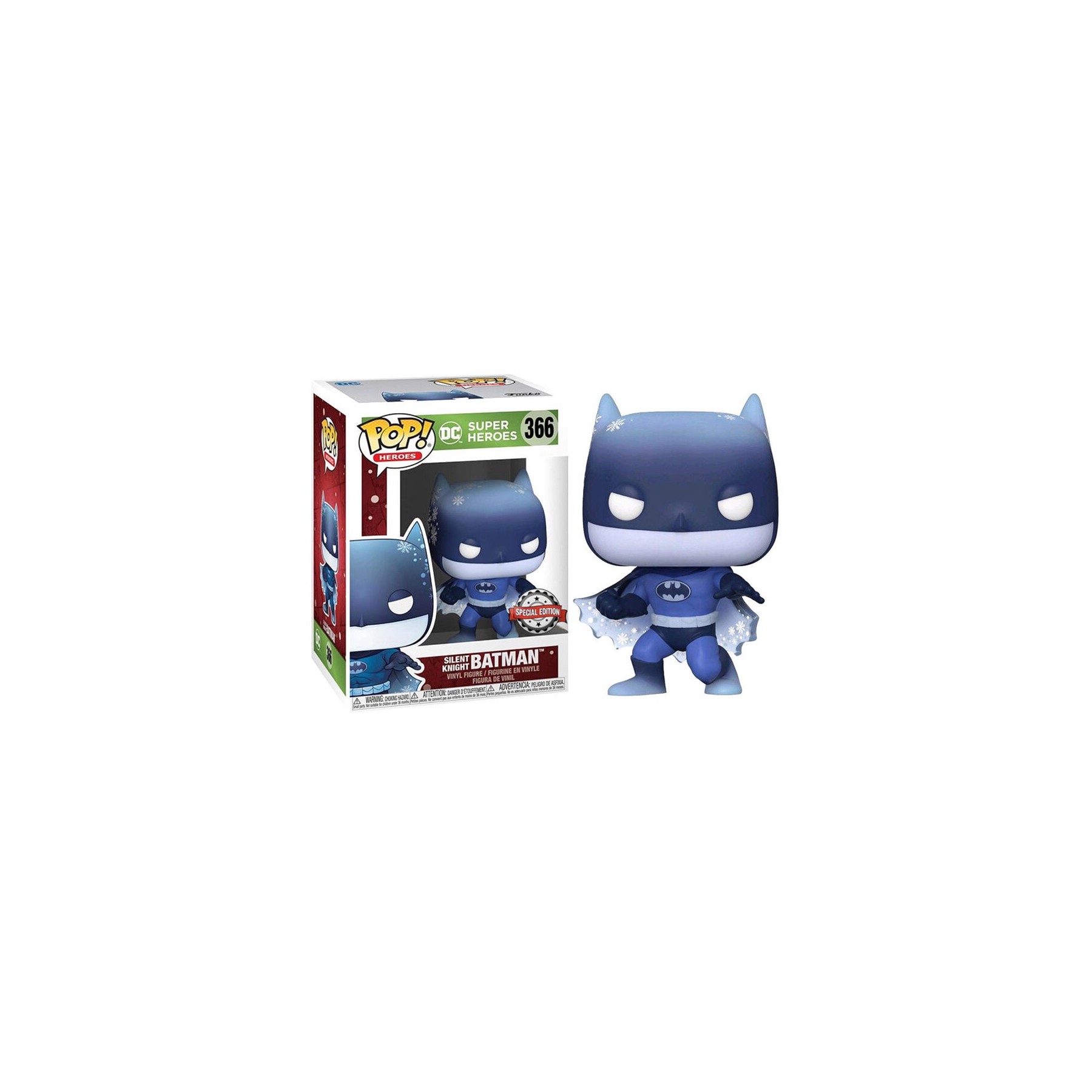 Figura POP DC Holiday Silent Knight Batman Exclusive