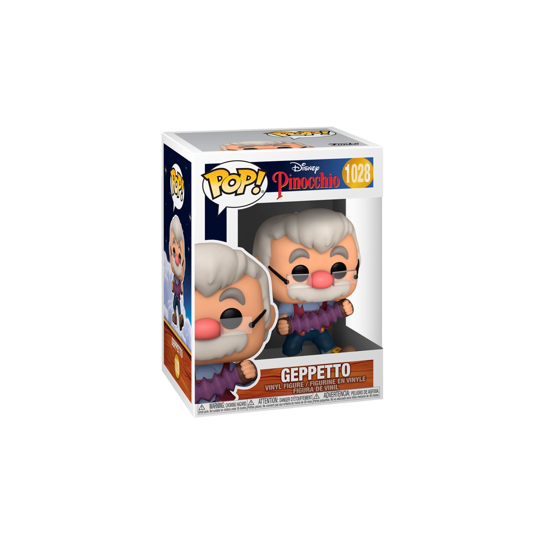 Figura POP Disney Pinocho Geppetto with Accordion