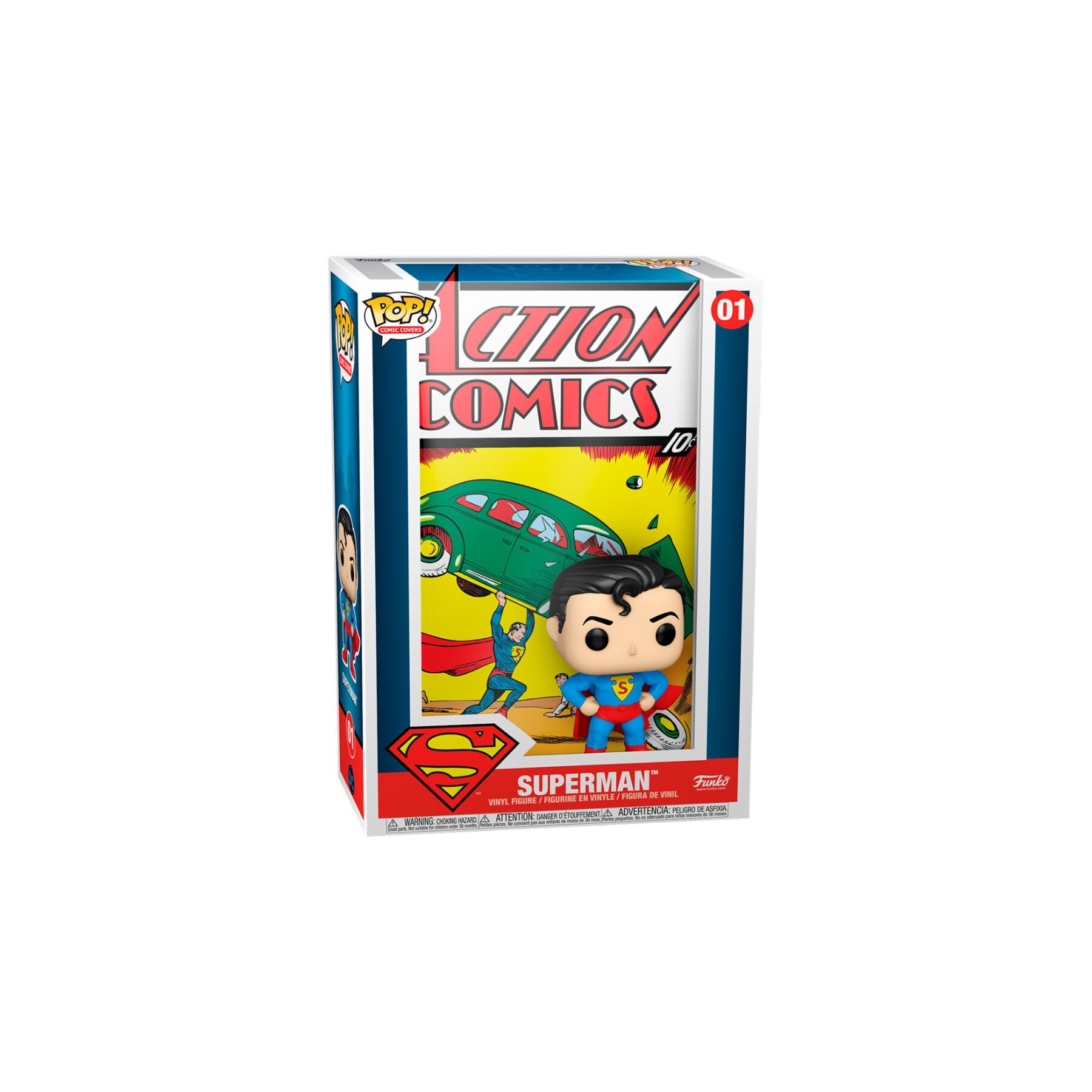 Figura POP Comic Cover DC Superman Action Comic