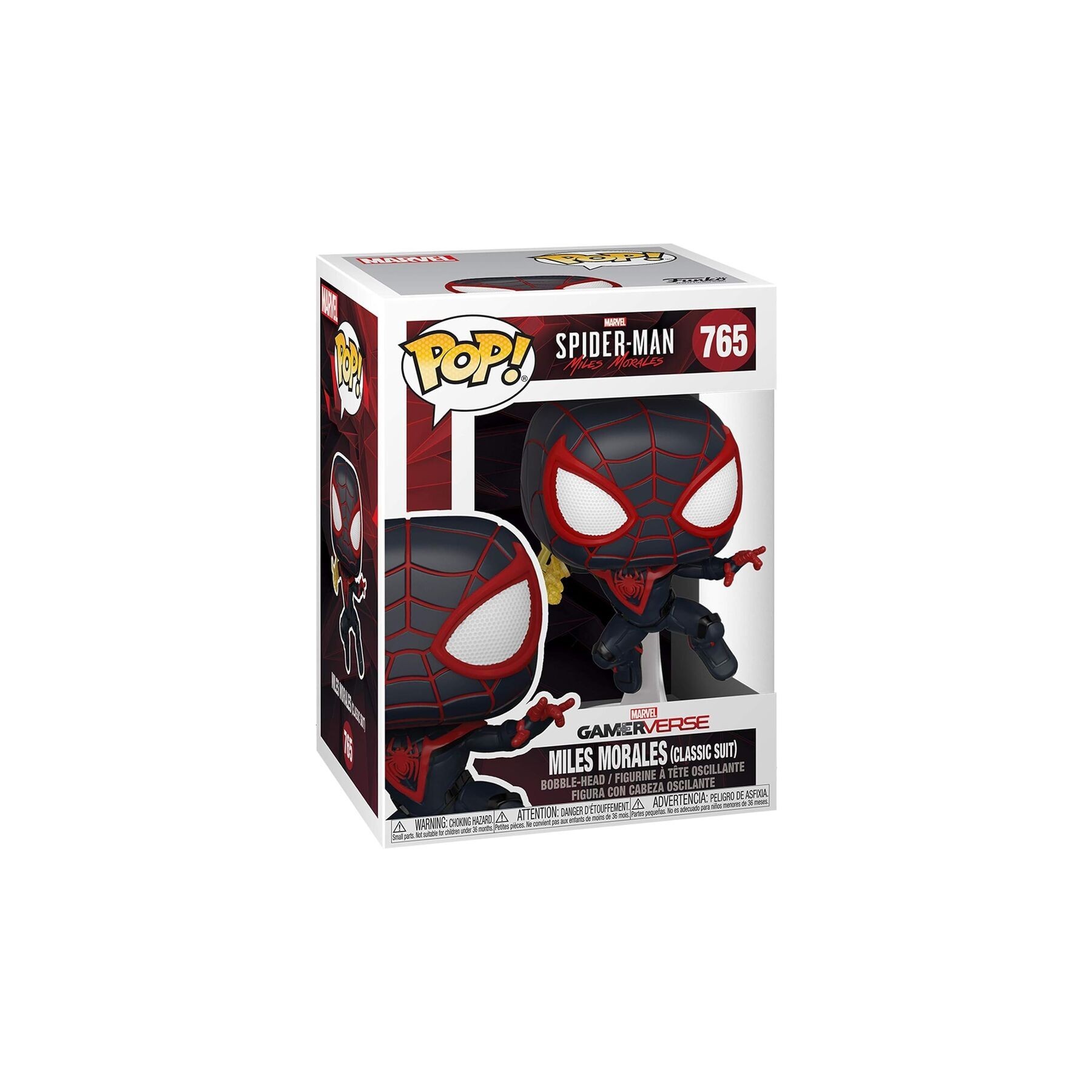 Figura POP Spiderman Miles Morales - Miles Morales Classic Suit