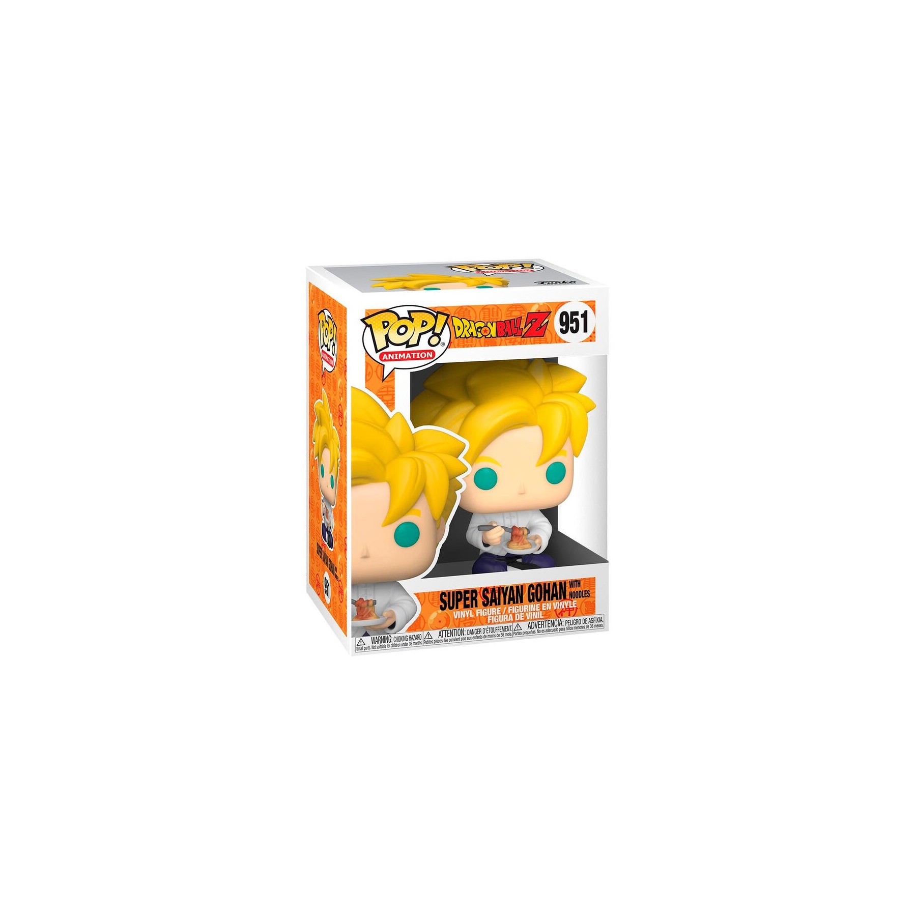 Figura POP Dragon Ball Z Super Saiyan Gohan with Noodles
