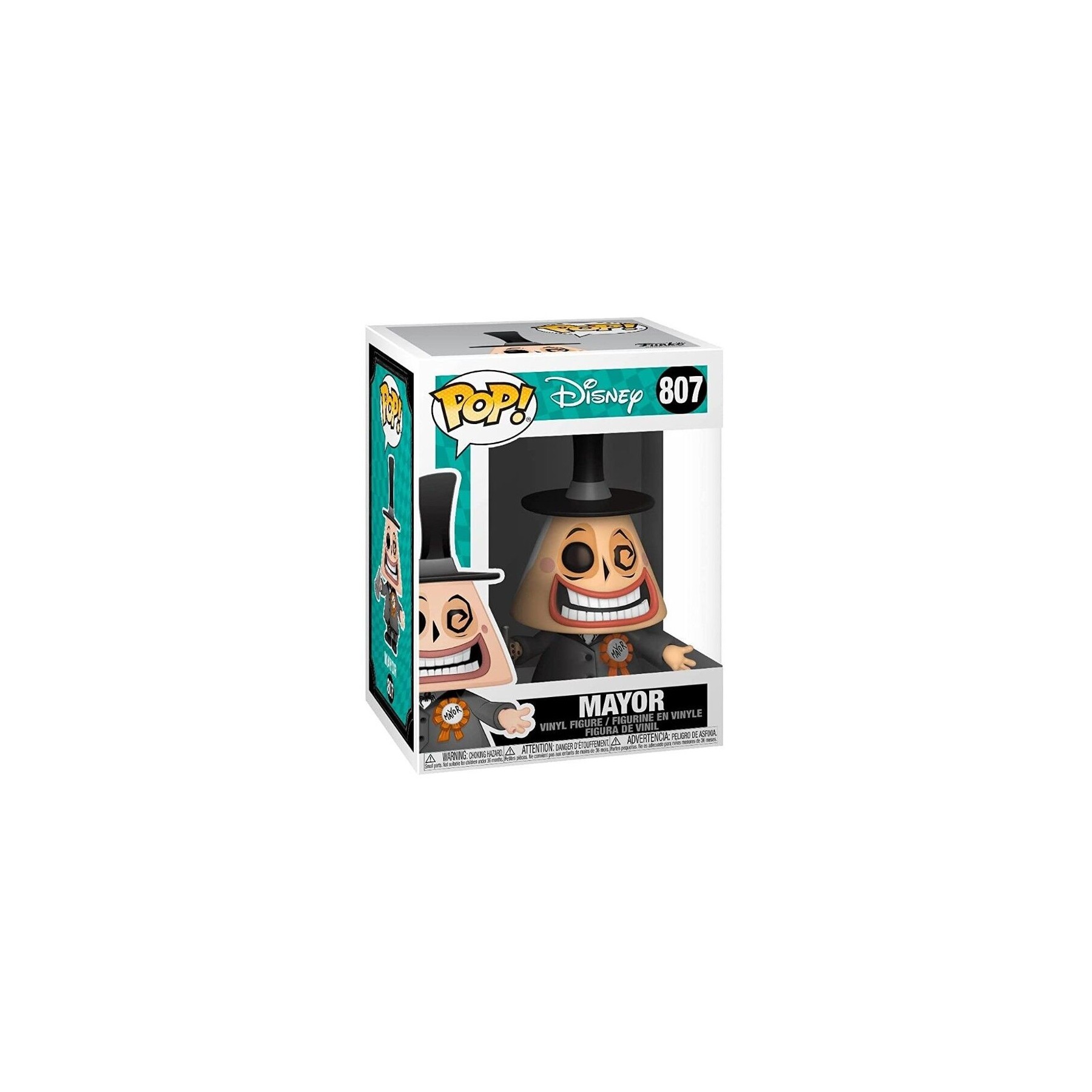 Figura POP Disney Pesadilla Antes de Navidad Major Mayor with Megaphone