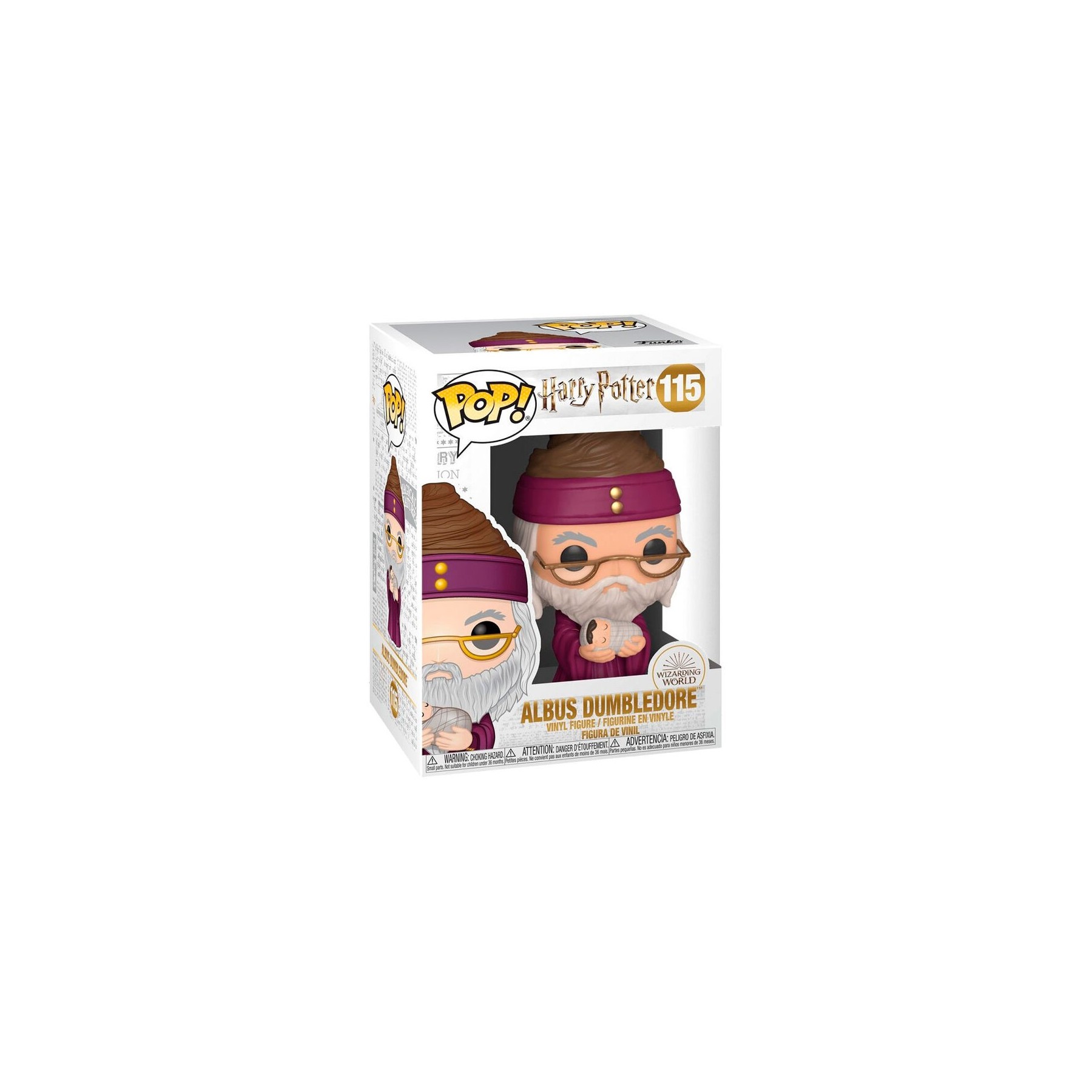 Figura POP Harry Potter Dumbledore with Baby Harry