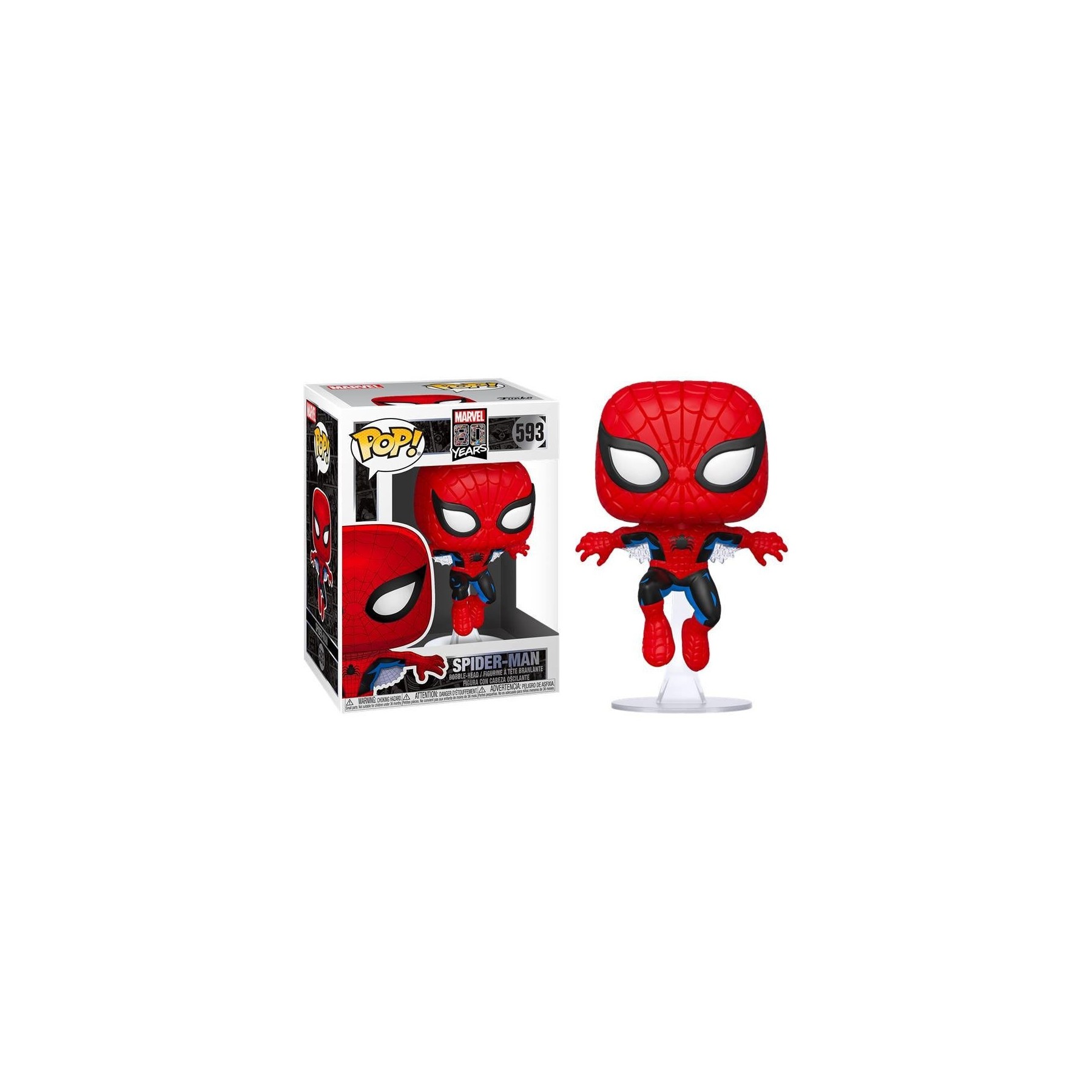 Figura POP Marvel 80th First Appearance Spiderman