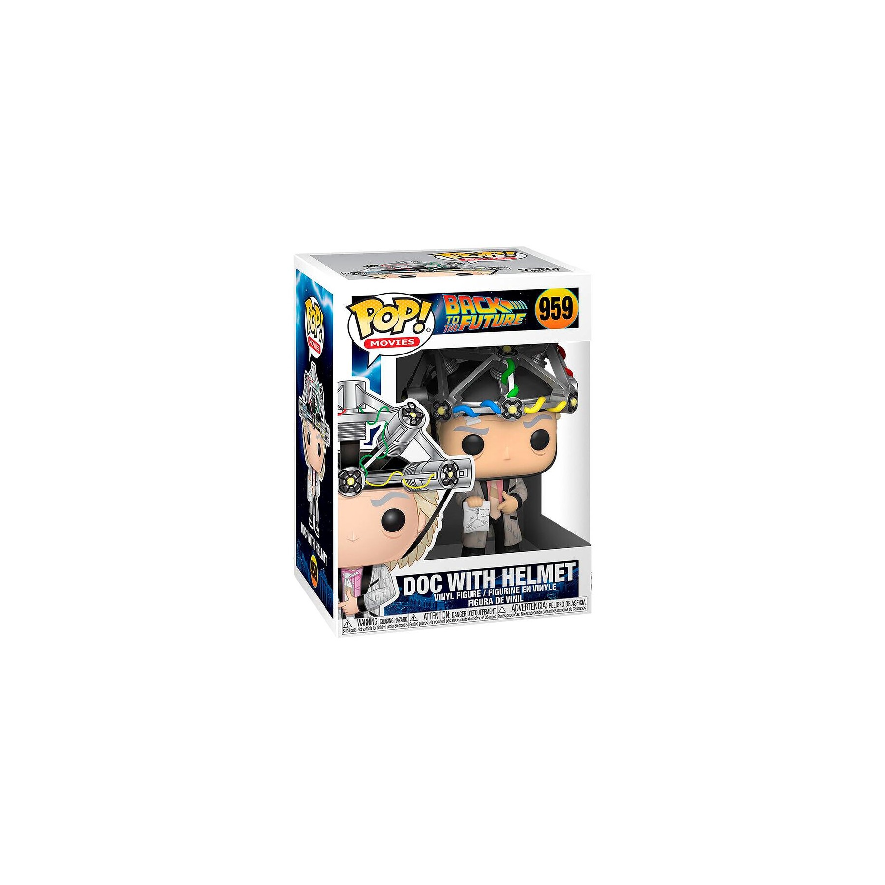 Figura POP Back To The Future Doc with Helmet