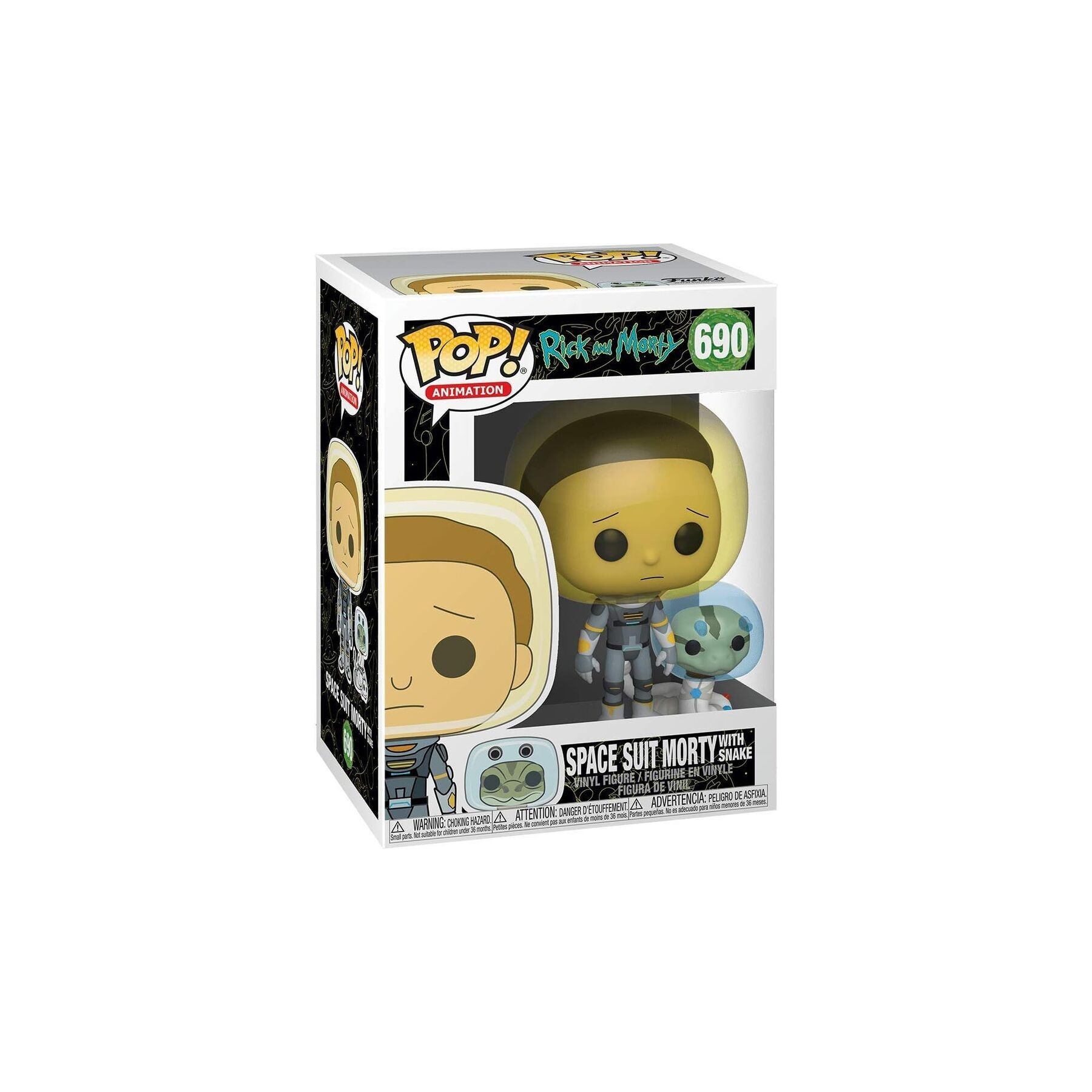 Figura POP Rick & Morty Space Suit Morty with Snake