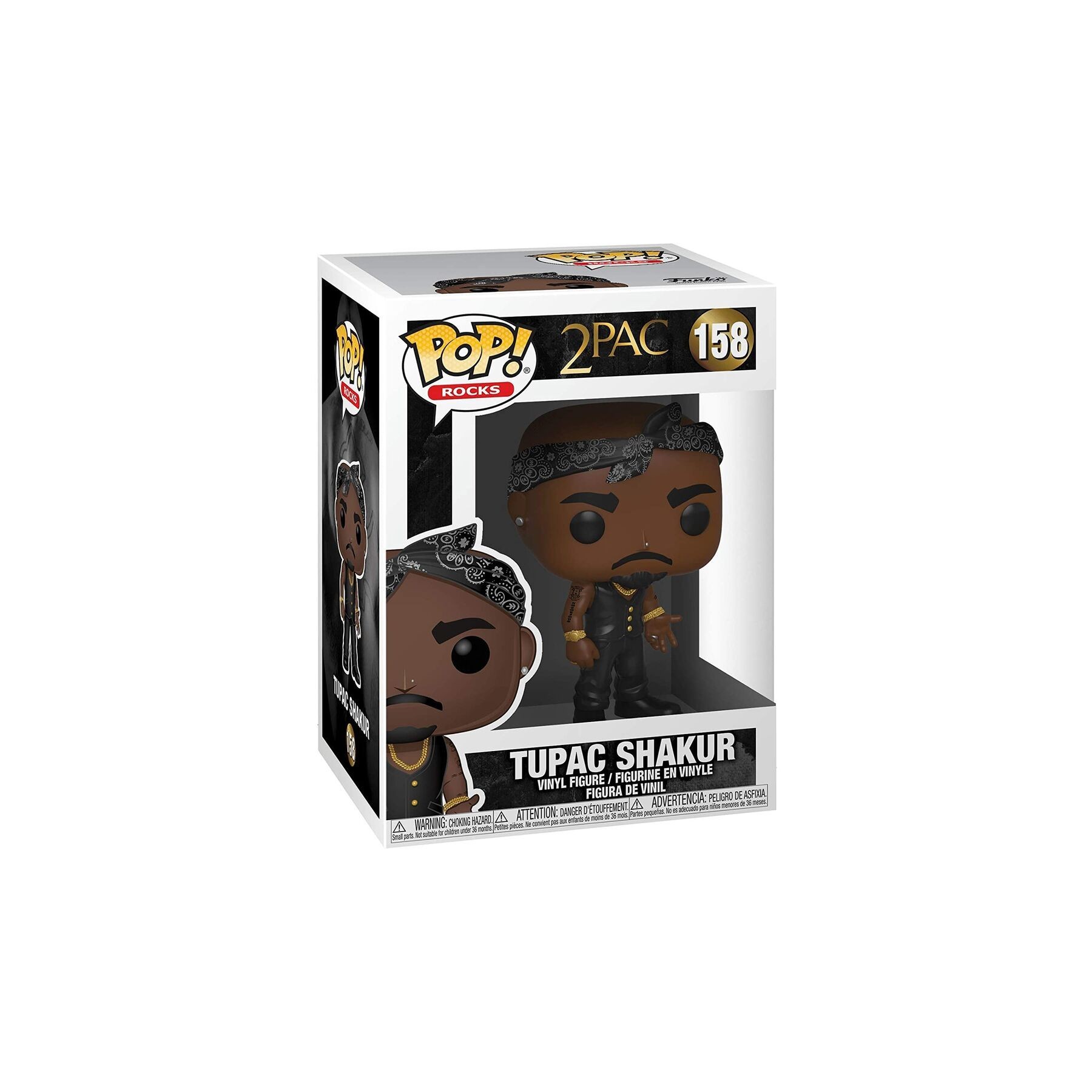 Figura POP Tupac Vest with Bandana