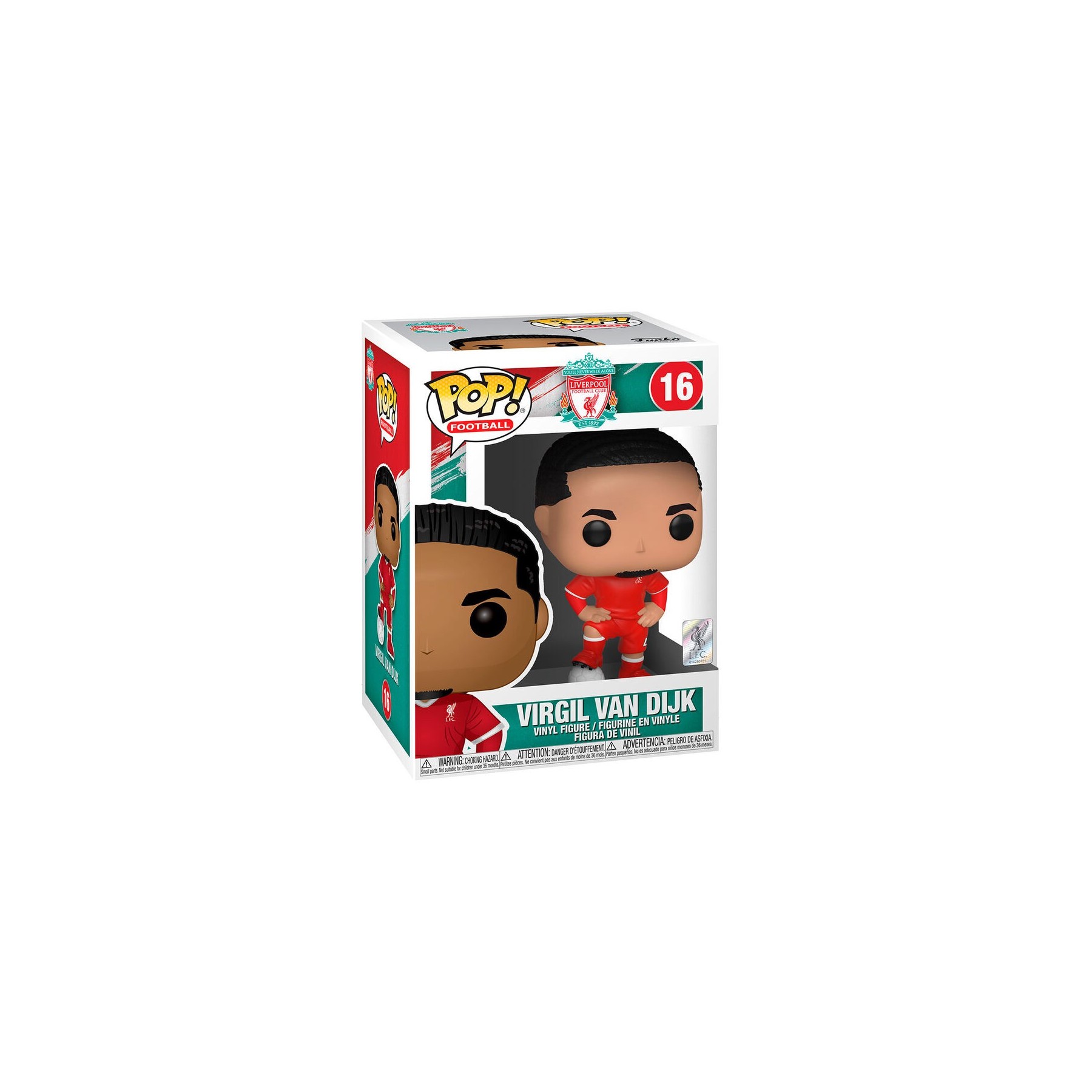 Figura POP Liverpool Virgil Van Dijk