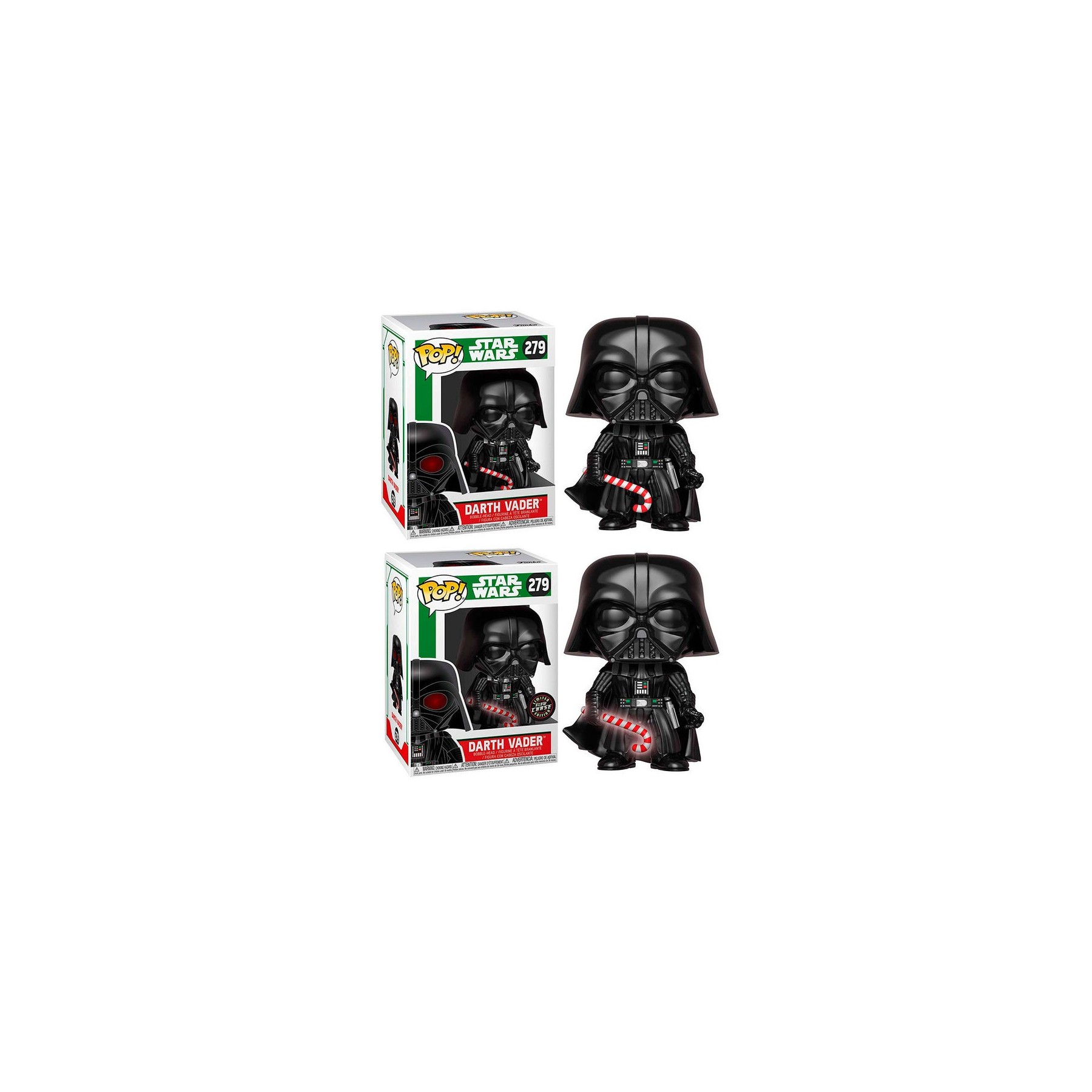 Figura POP Star Wars Holiday Darth Vader 5 + 1 Chase