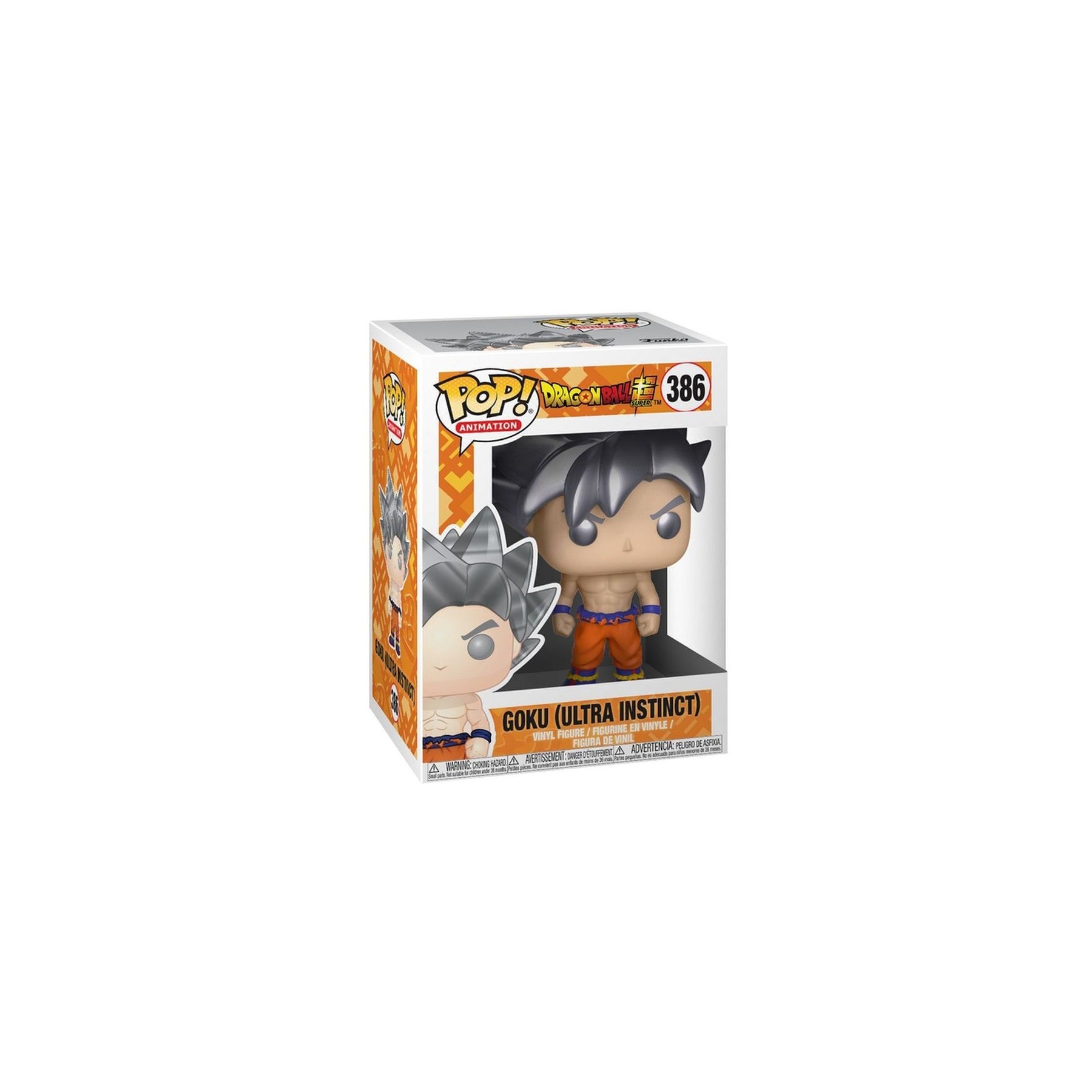 Figura POP Goku Dragon Ball Z Ultra Instinct Form