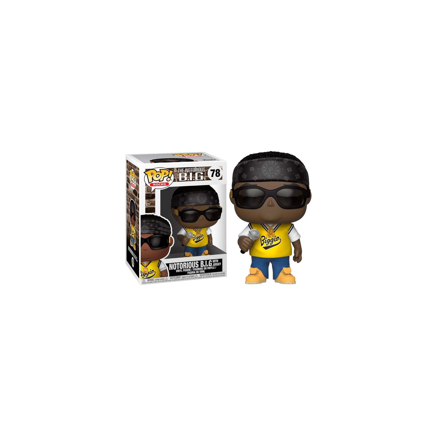 Figura POP Notorious B.I.G. in jersey