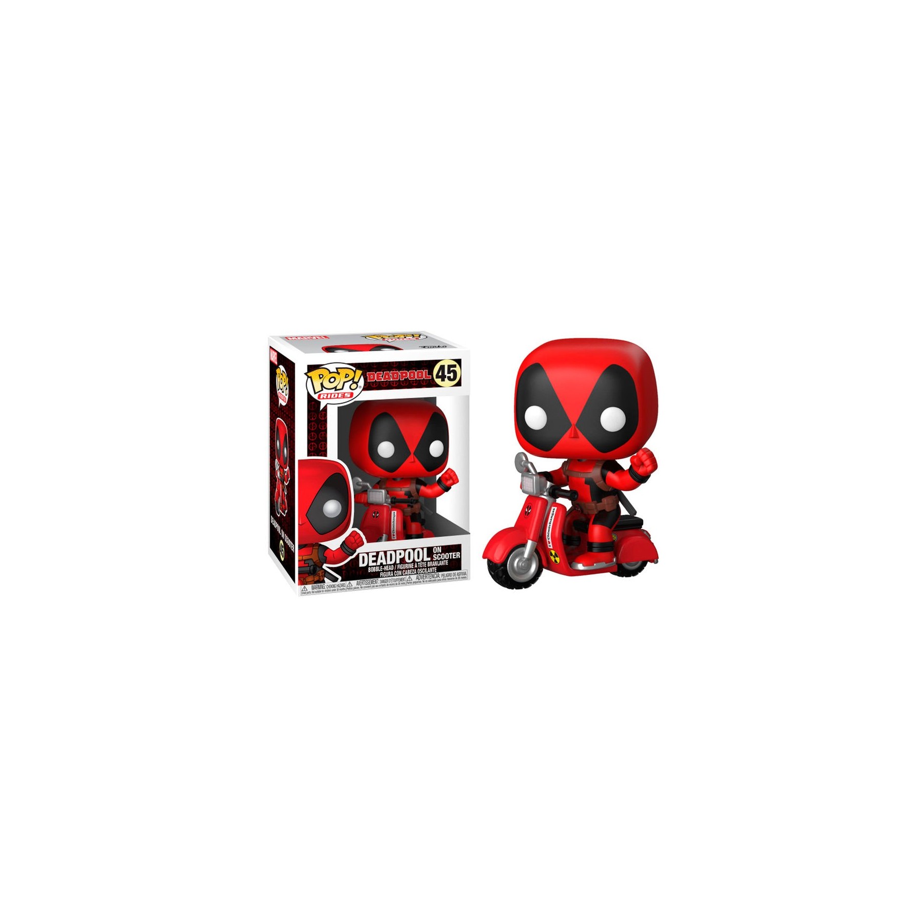 Figura POP Marvel Deadpool & Scooter