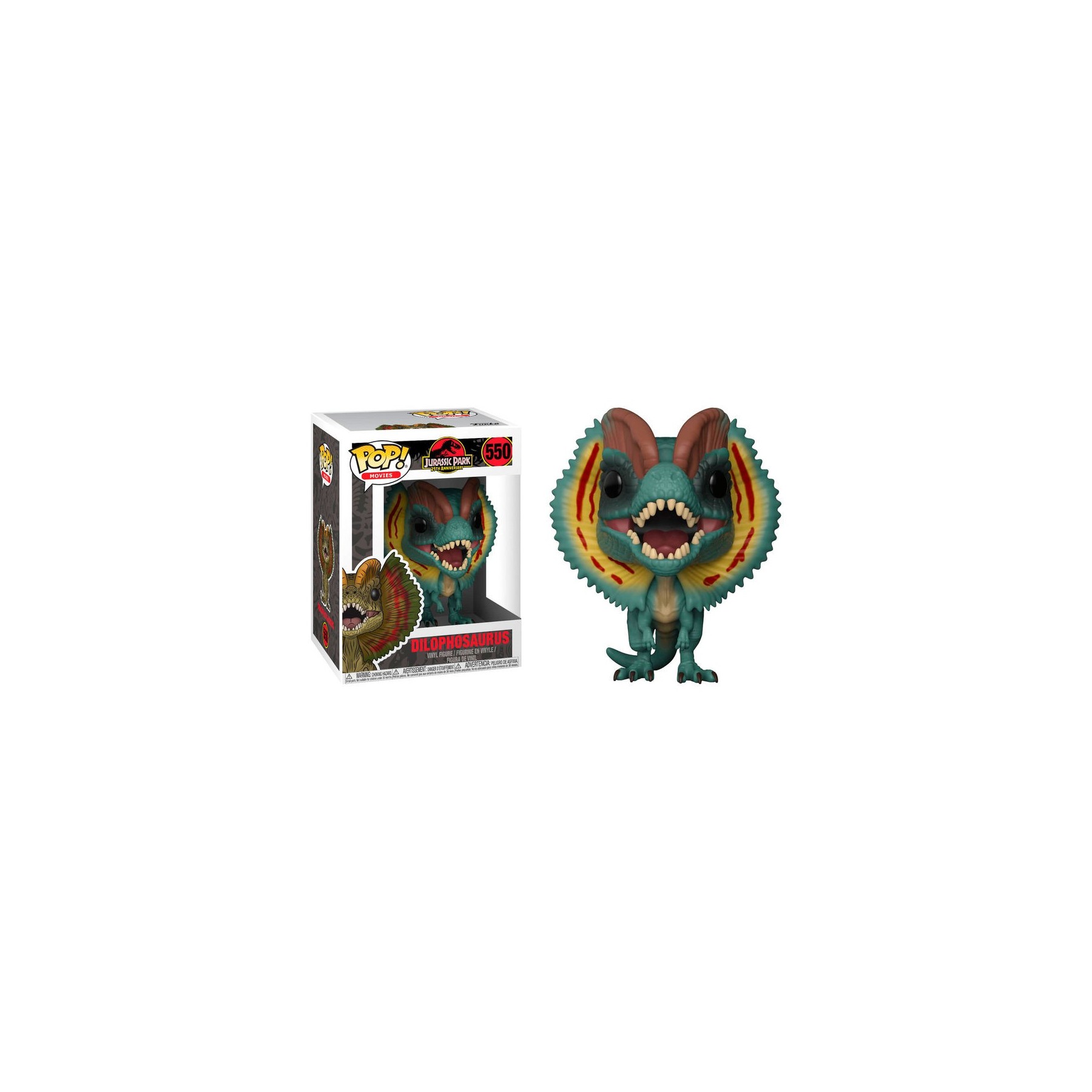 Figura POP Jurassic Park Dilophosaurus
