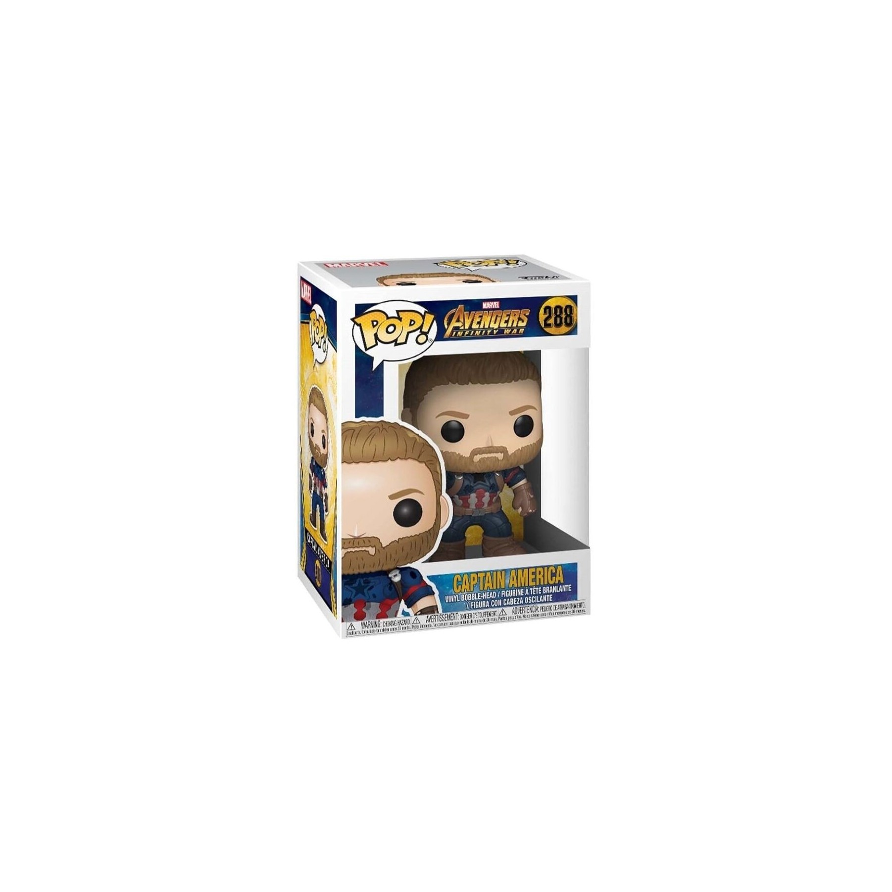 Figura POP Marvel Avengers Infinity War Capitan America
