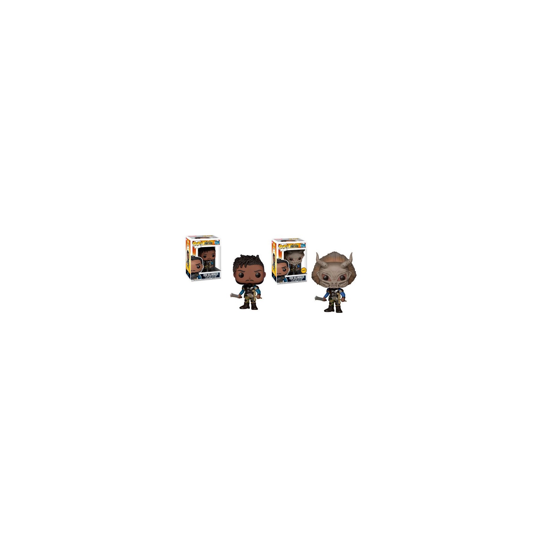 Figura POP Marvel Black Panther Killmonger 5 + 1 chase