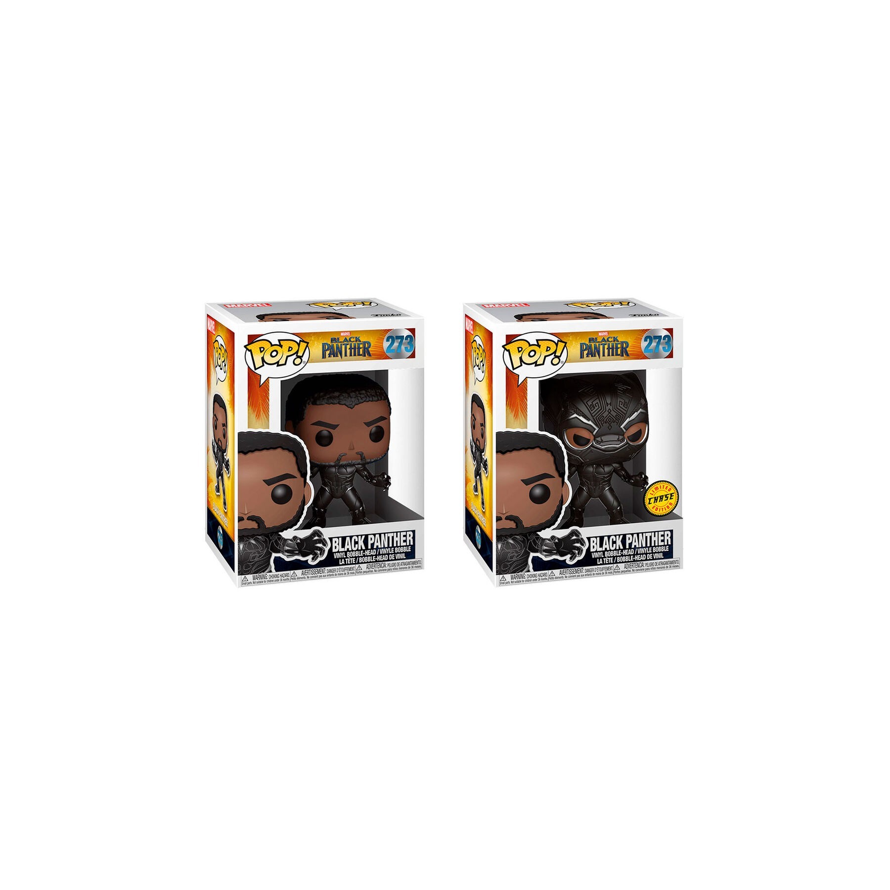 Figura POP Marvel Black Panther 5 + 1 Chase