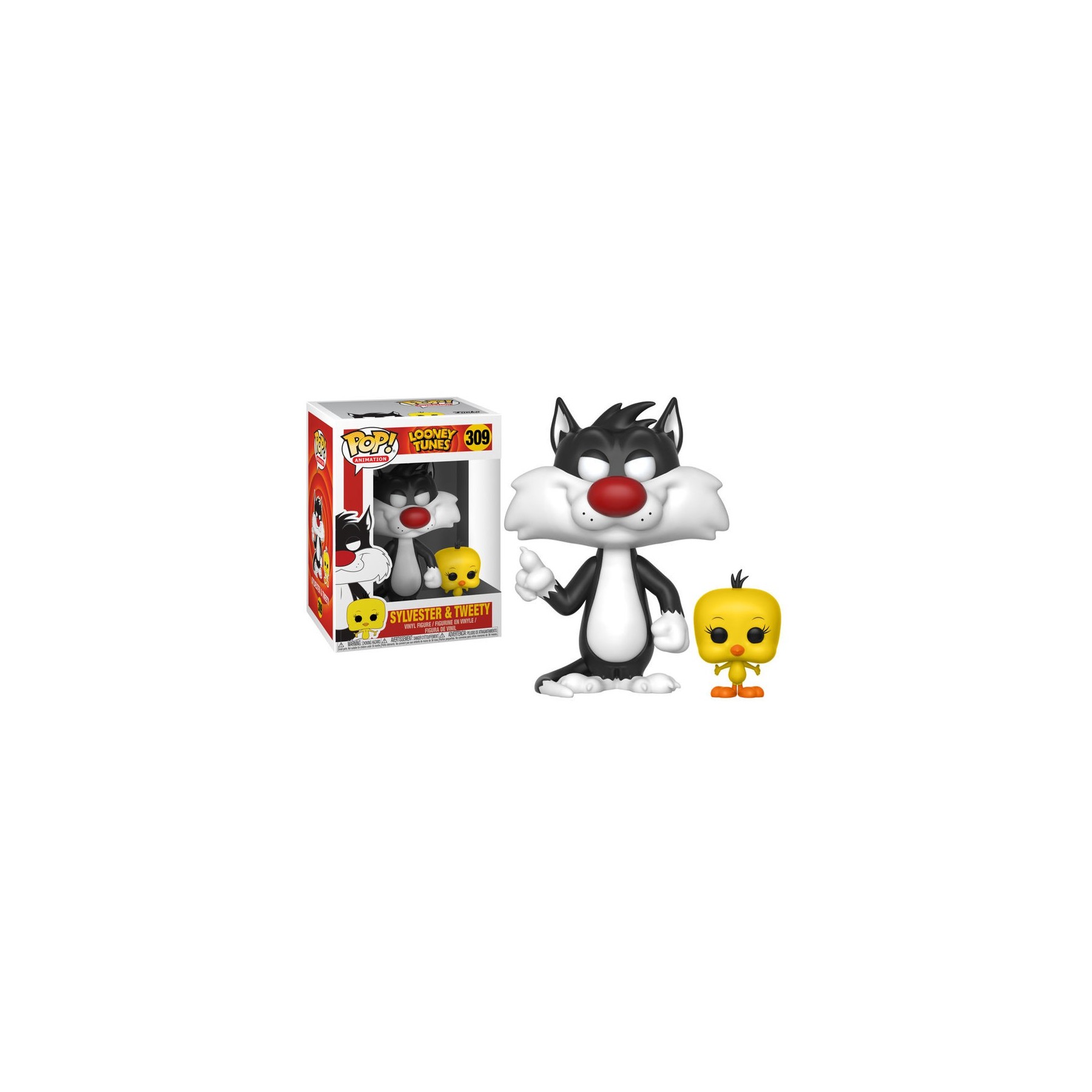 Figura POP Looney Tunes Sylvester & Tweety