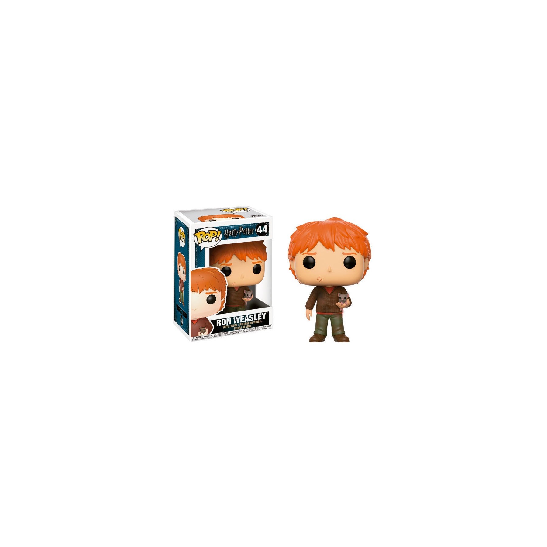 Figura POP Harry Potter Ron Weasley with Scabbers