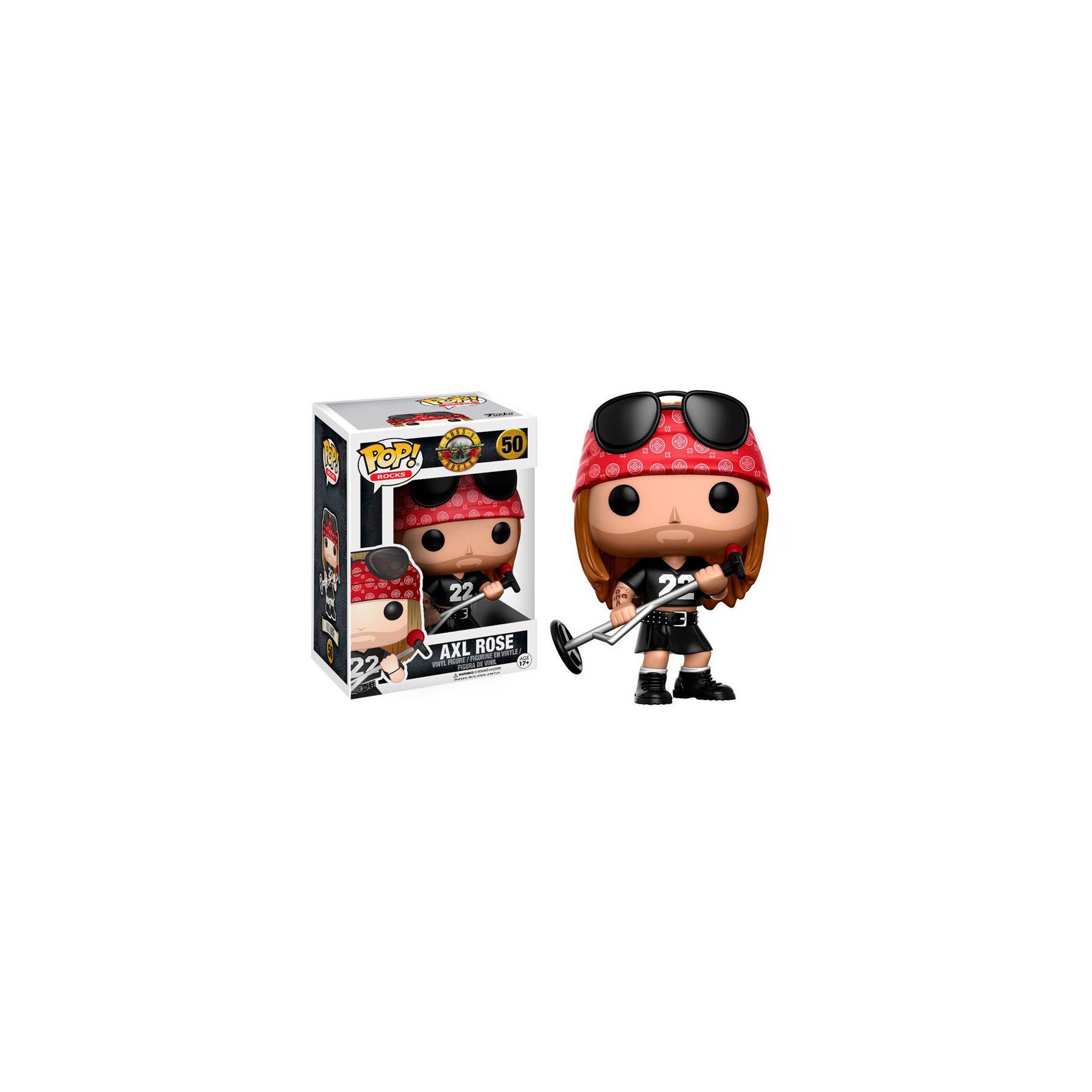 Figura POP Rocks Guns Roses Axl Rose