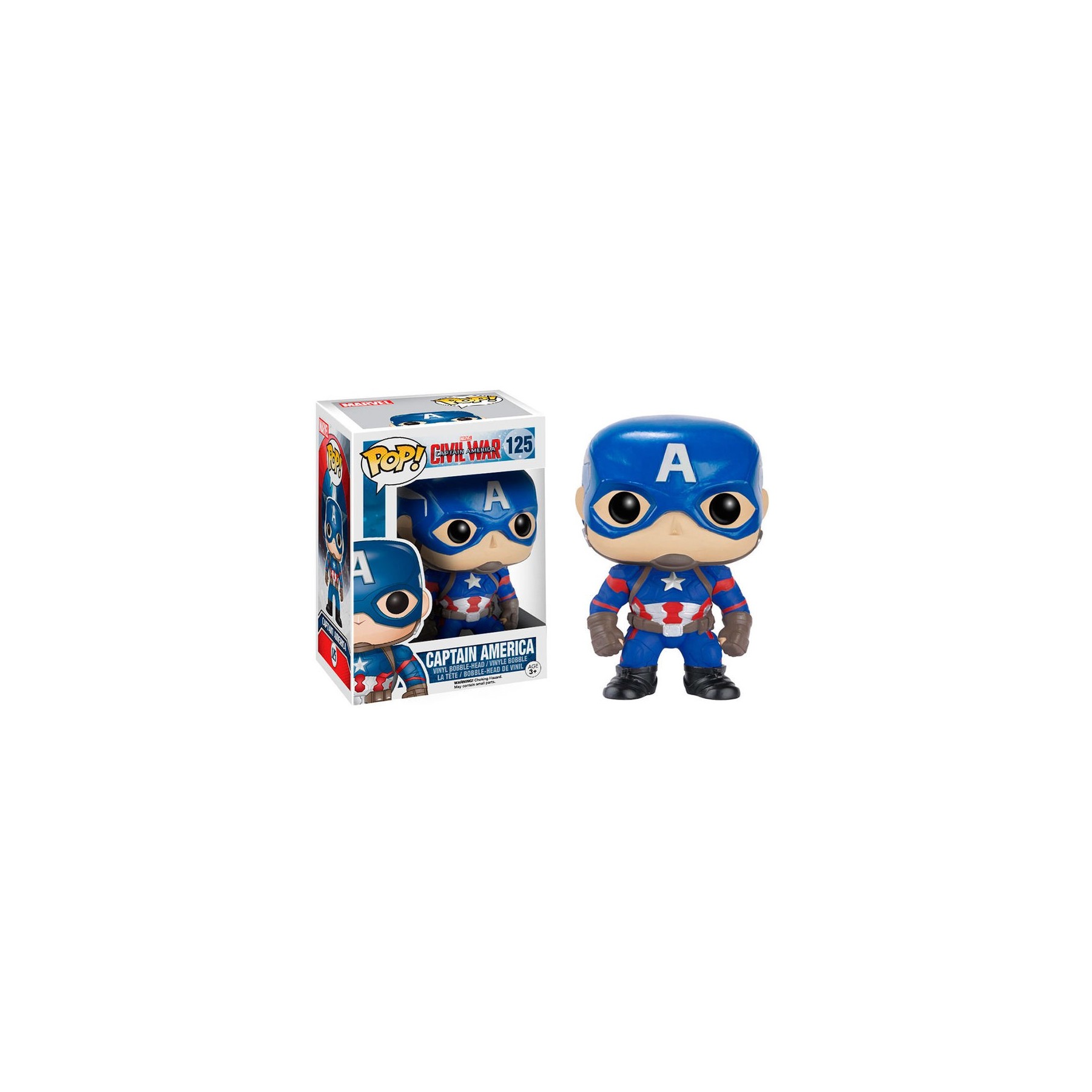 Figura POP Marvel Civil War Capitan America