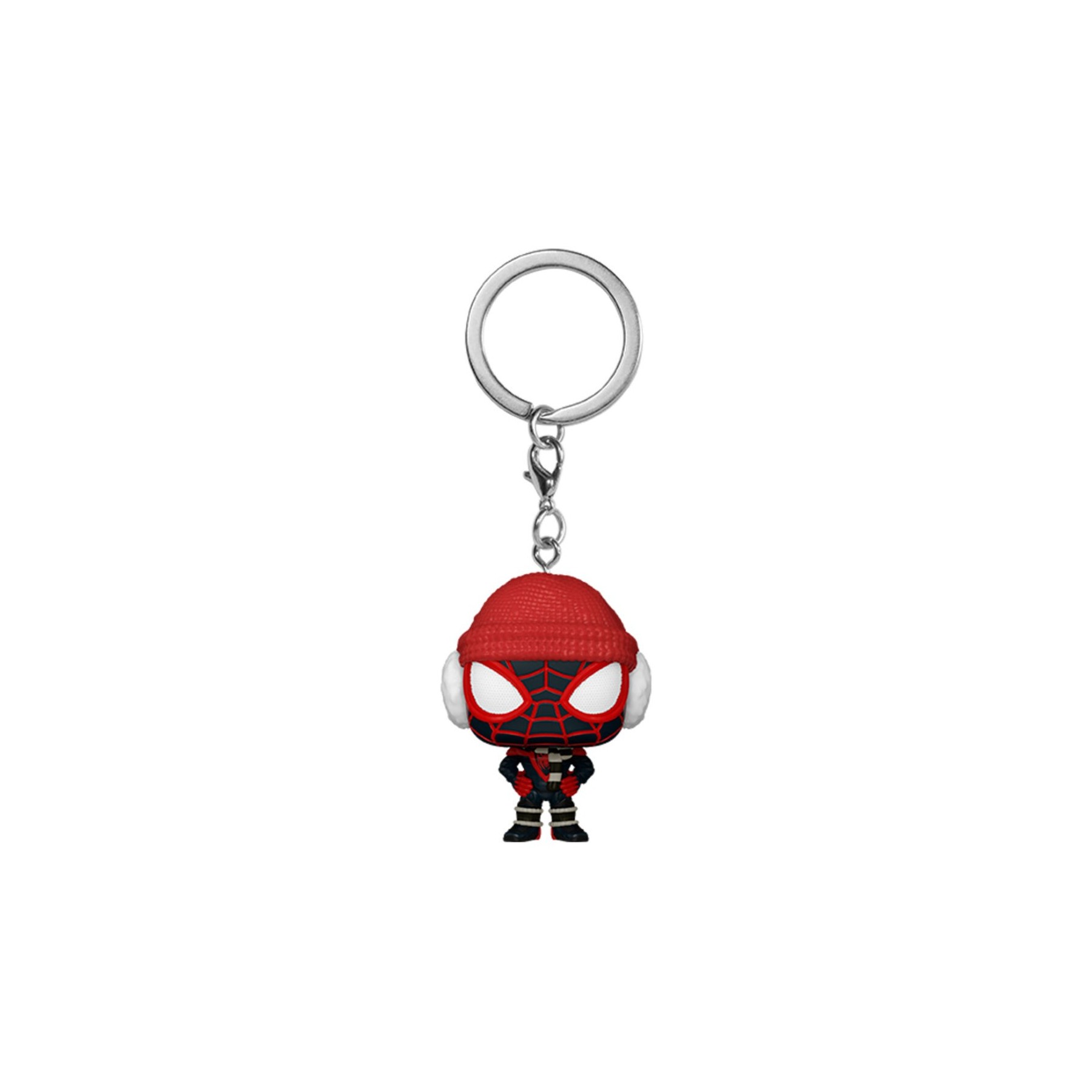 Llavero Pocket POP Marvel Spiderman Miles Morales Winter Miles