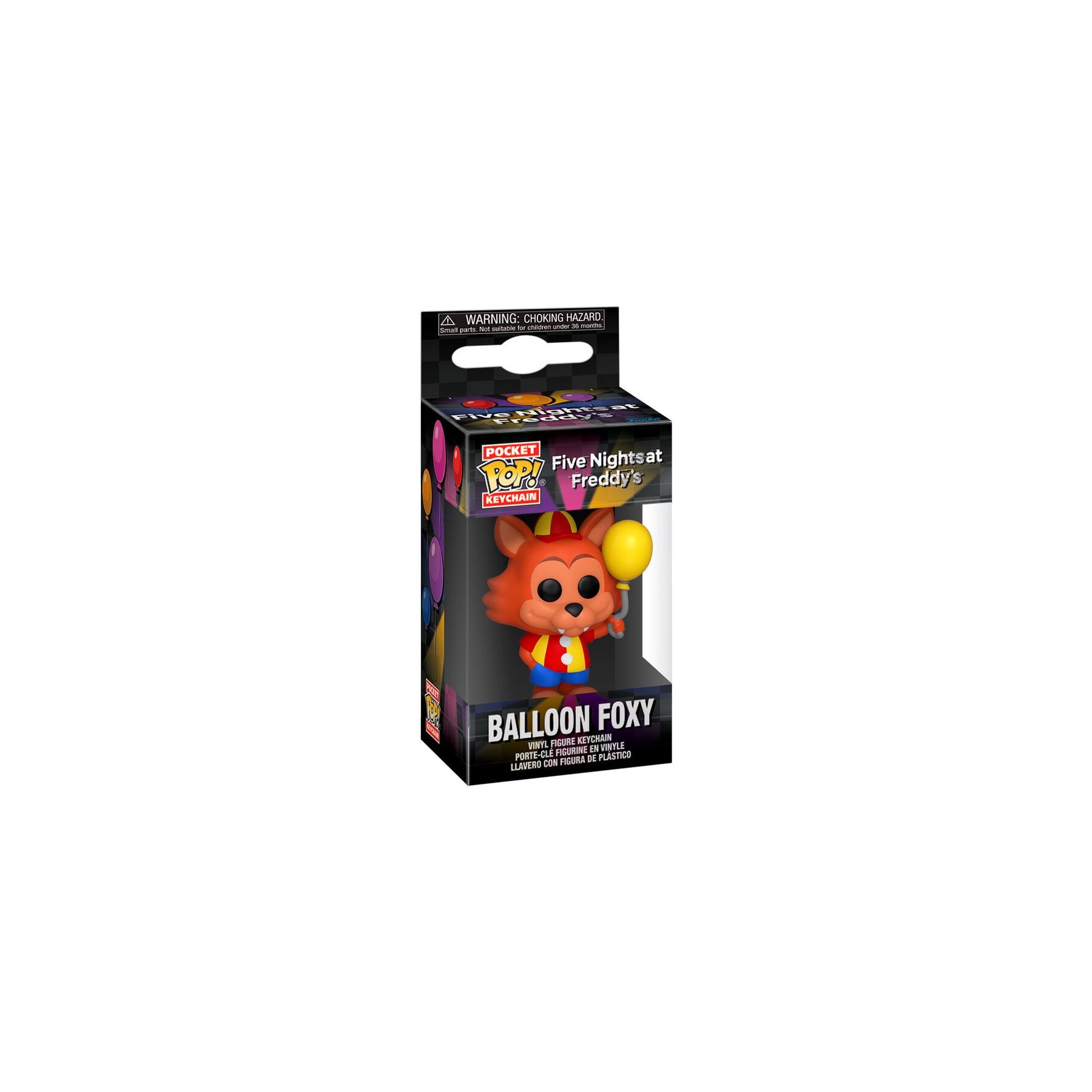 Llavero Pocket POP Five Nights at Freddys Balloon Foxy