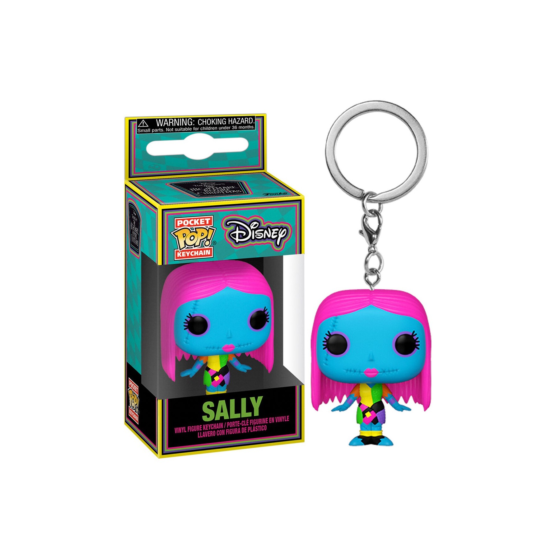 Llavero Pocket POP Disney Pesadilla Antes de Navidad Sally