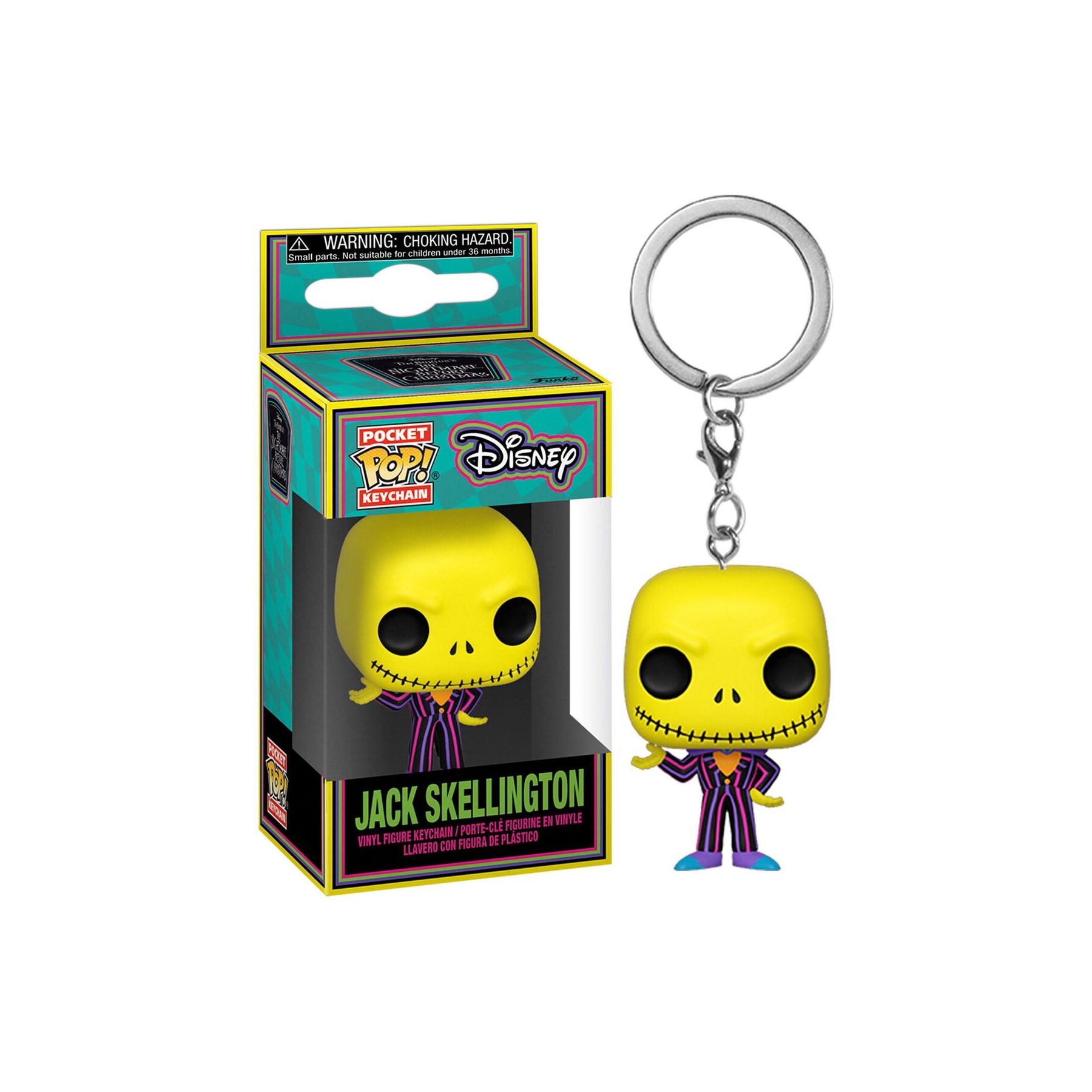Llavero Pocket POP Disney Nightmare Before Christmas Jack