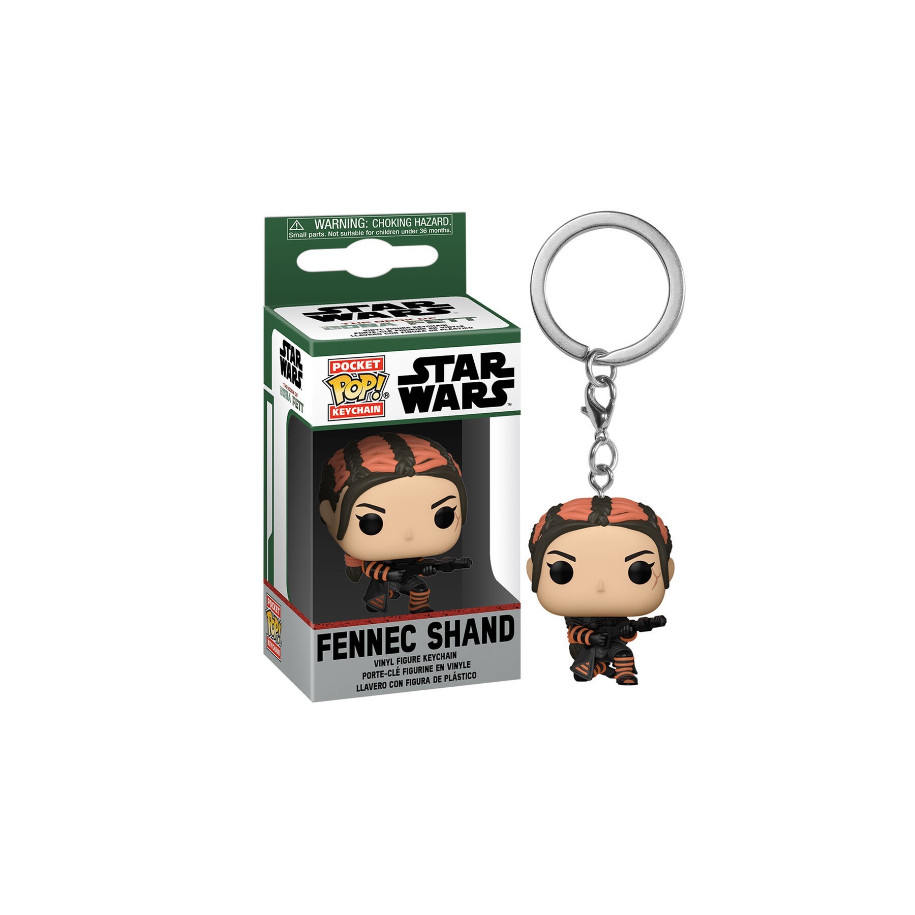 Llavero Pocket POP Star Wars The Book of Boba Fennec Shand