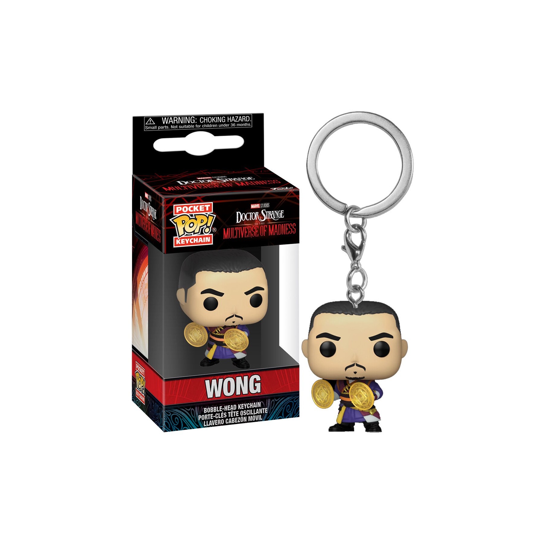 Llavero Pocket POP Doctor Strange Multiverse of Madness Wong