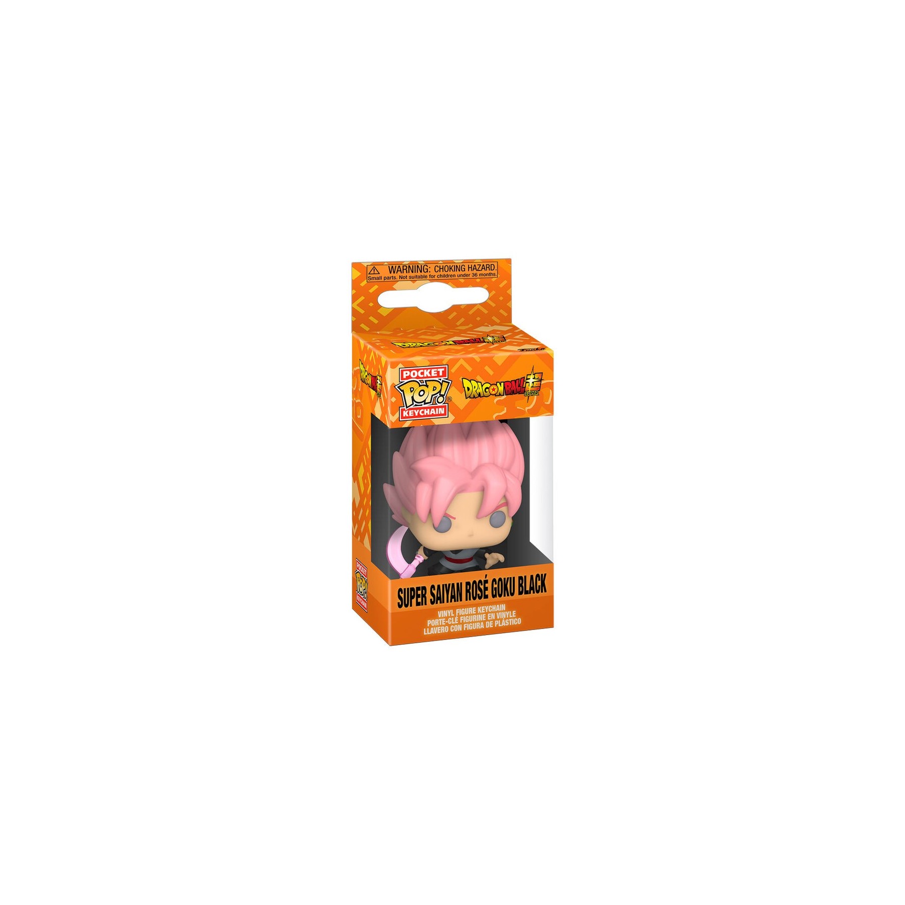 Llavero Pocket POP Dragon Ball Super Super Saiyan Rose Goku Black