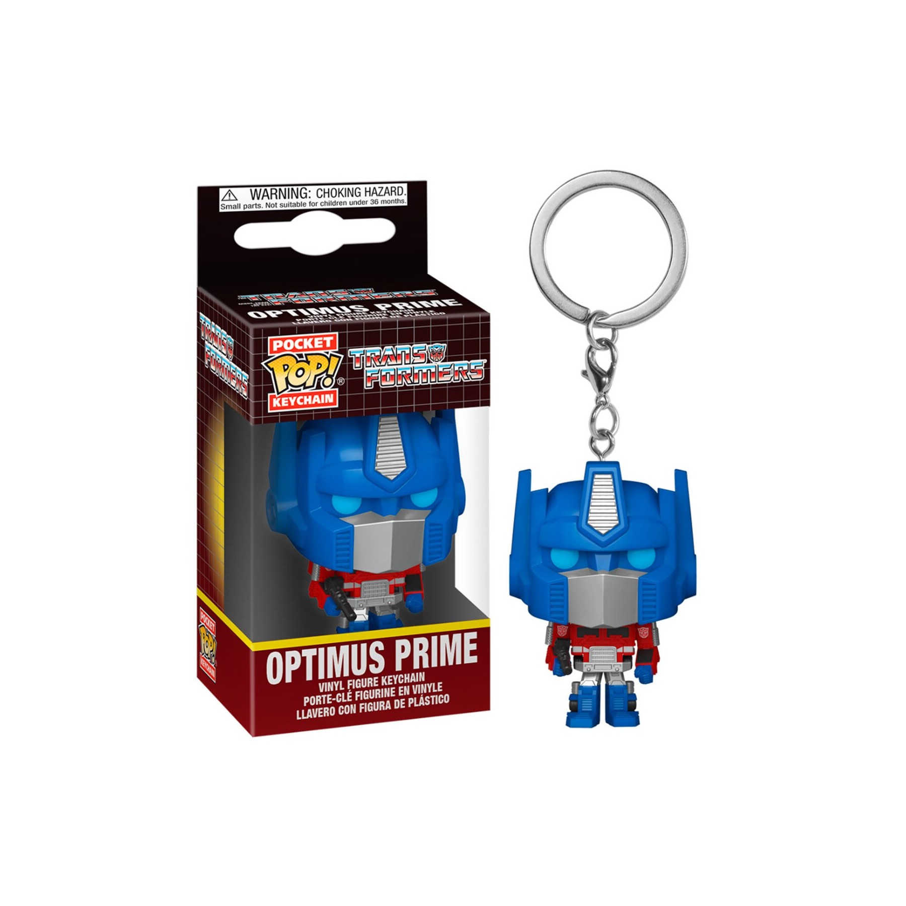 Llavero Pocket POP Transformers Optimus Prime