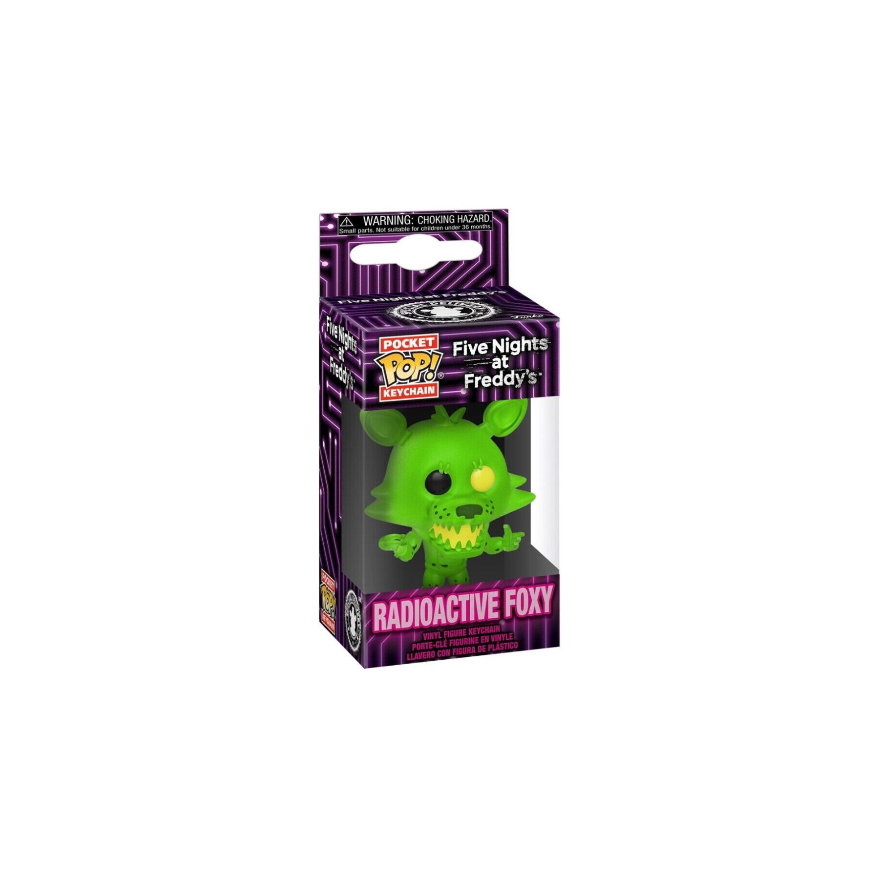 Llavero Pocket POP Five Nights at Freddys Radioactive Foxy