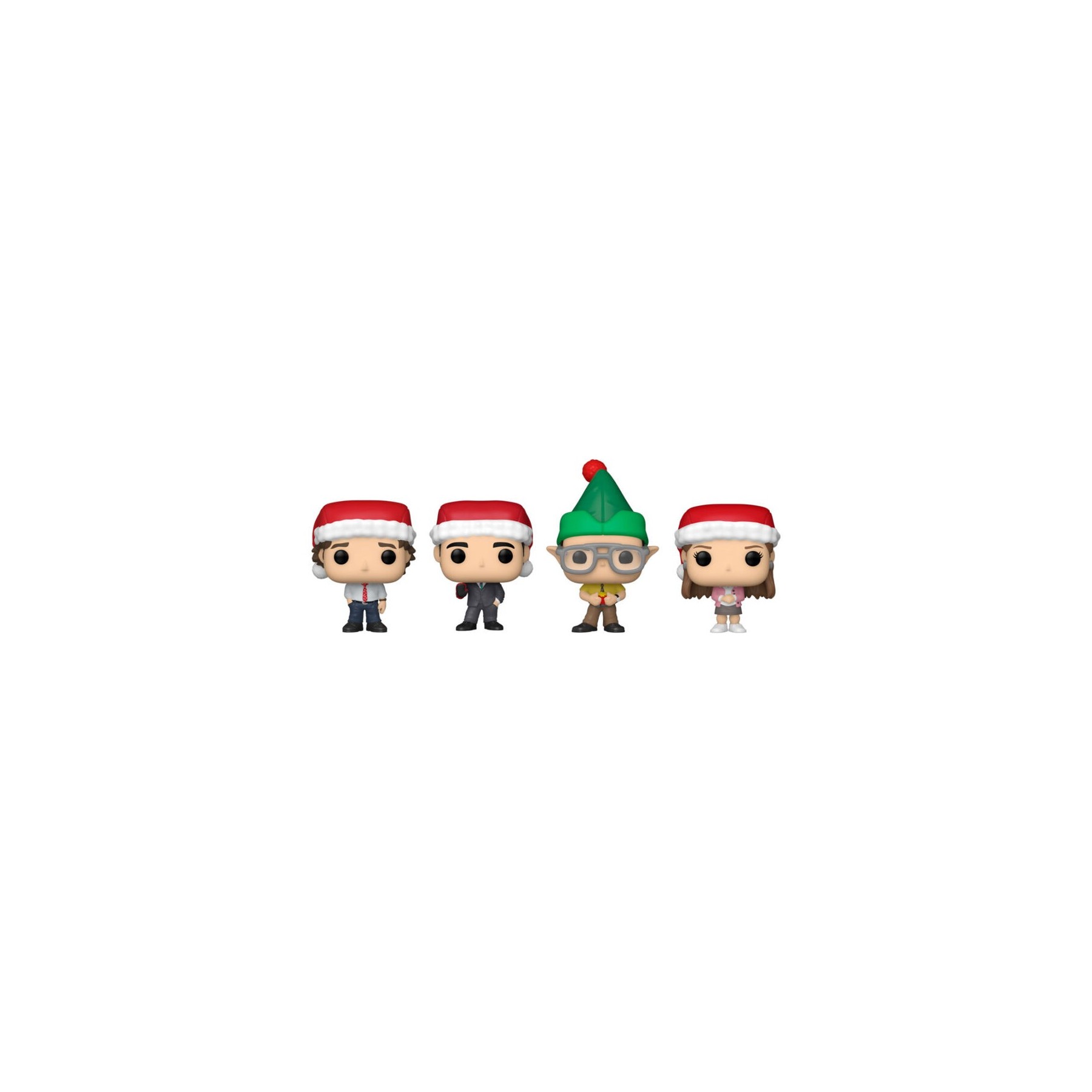 Set 4 figuras Pocket POP The Office Tree Holiday