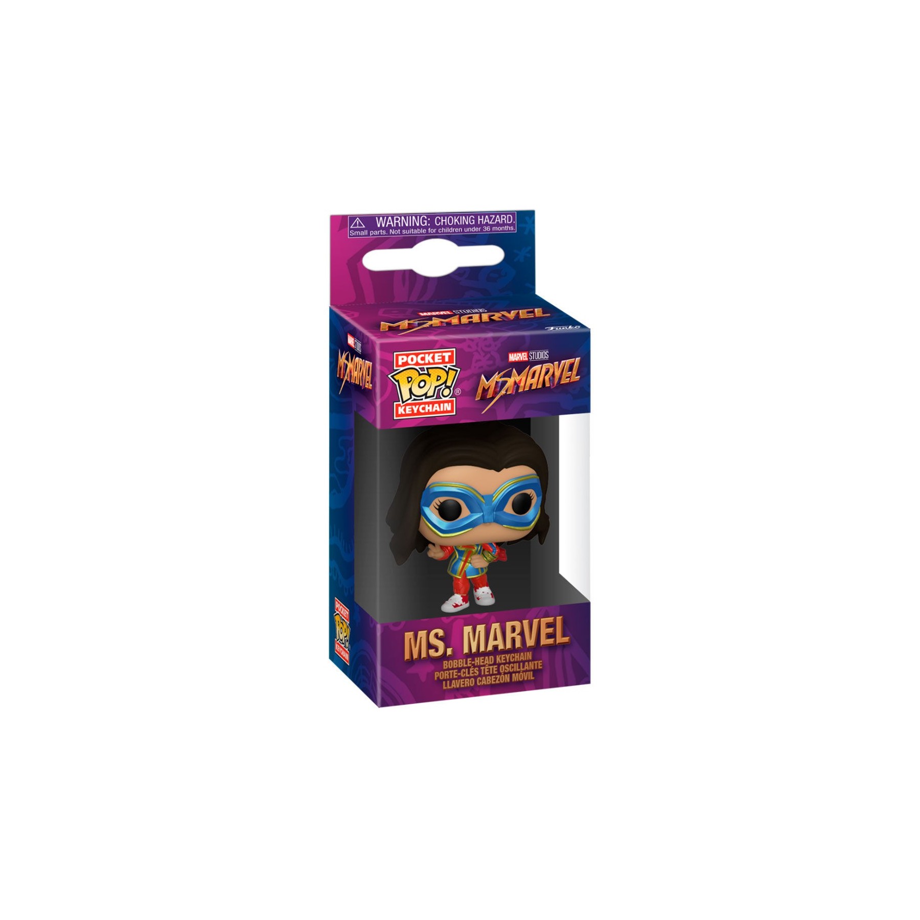 Llavero Pocket POP Marvel Ms. Marvel