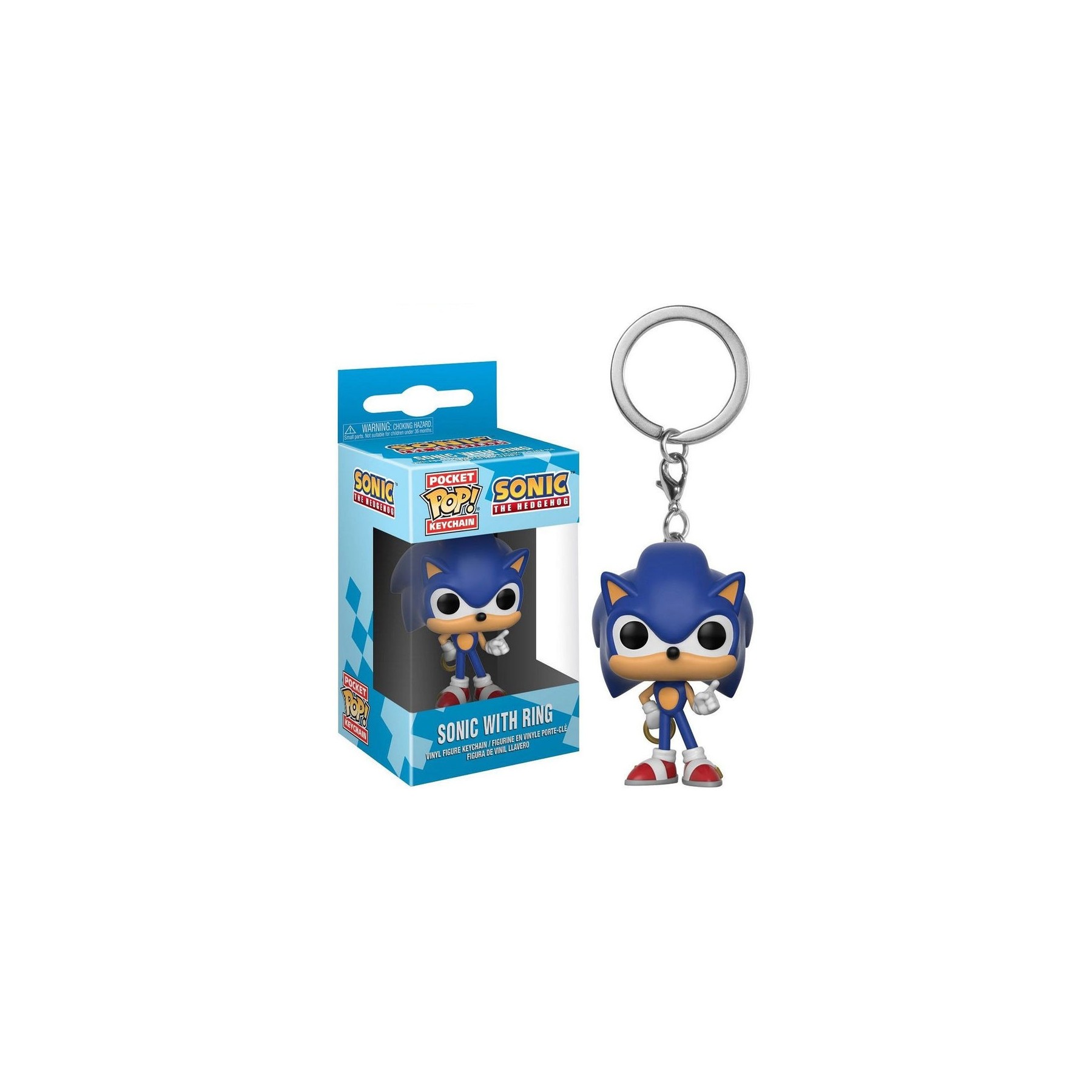 Llavero Pocket POP Sonic with Ring
