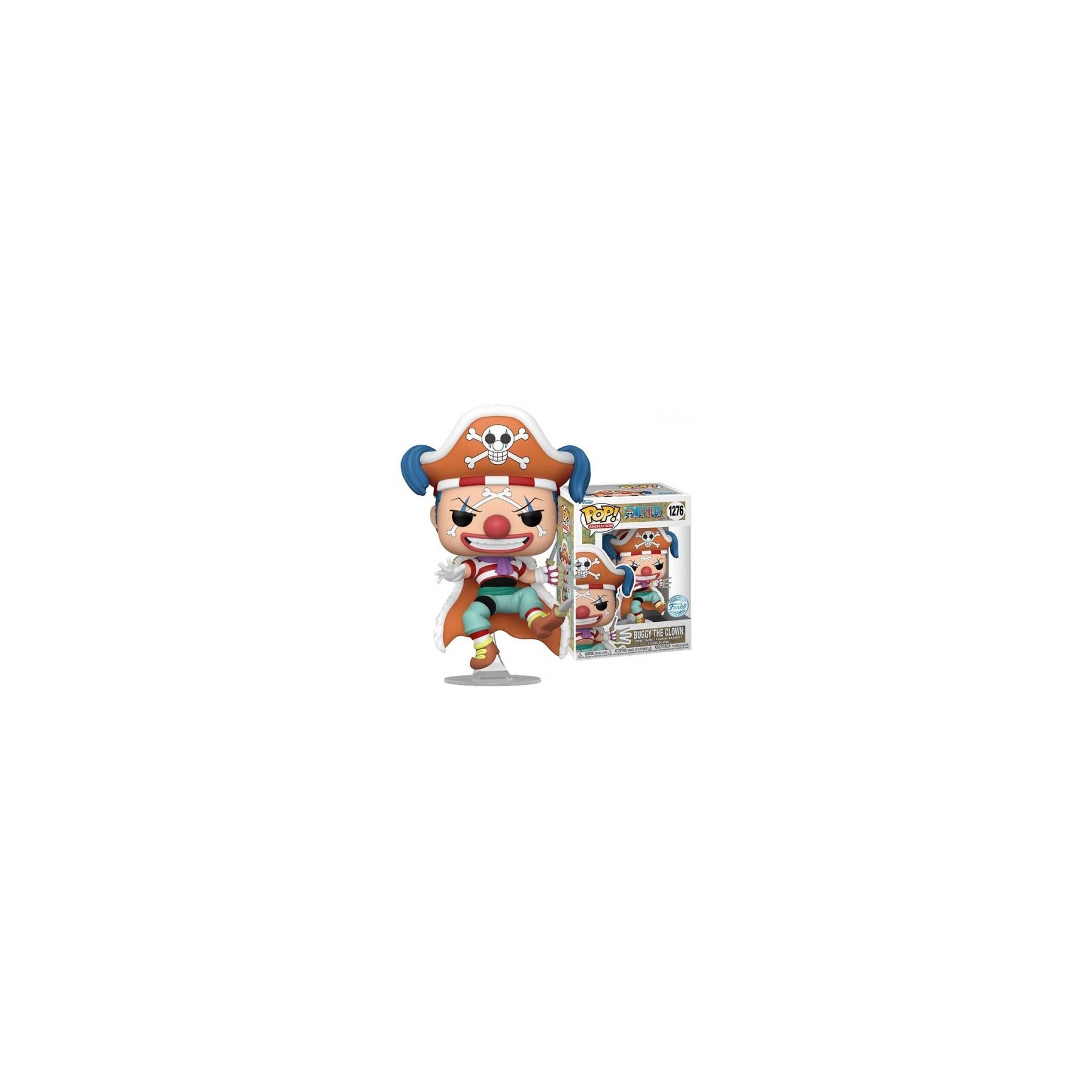 Funko POP! One Piece: Buggy the Clown (1276) EXM